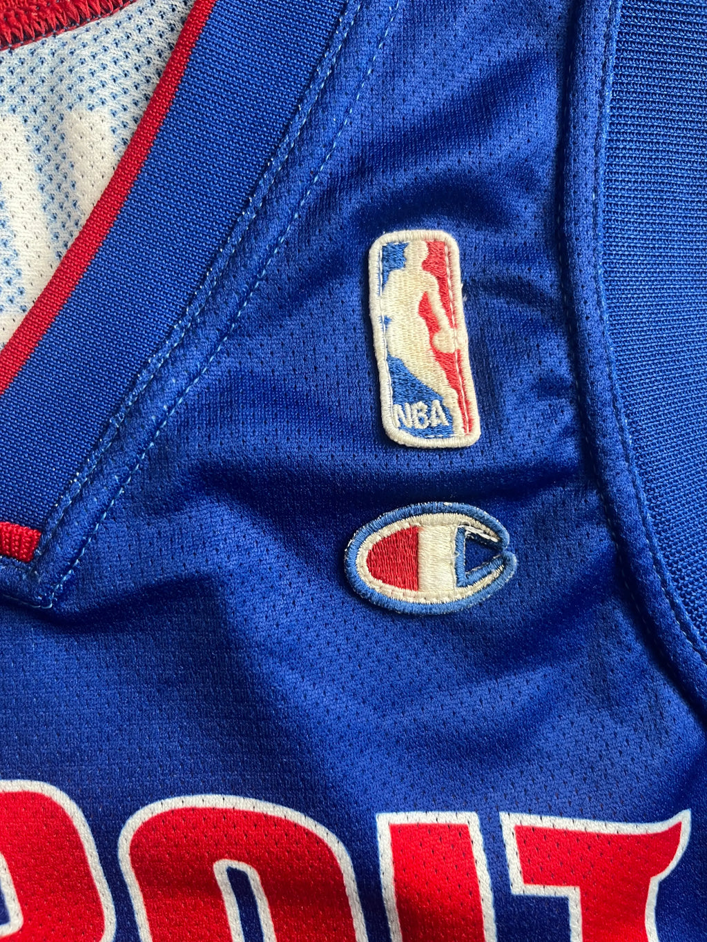 Ben Wallace #3 - Detroit Pistons Away 2002-2006 - Champion (M) - Maillot NBA
