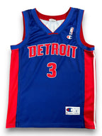 Ben Wallace #3 - Detroit Pistons Away 2002-2006 - Champion (S) - Maillot NBA Champion
