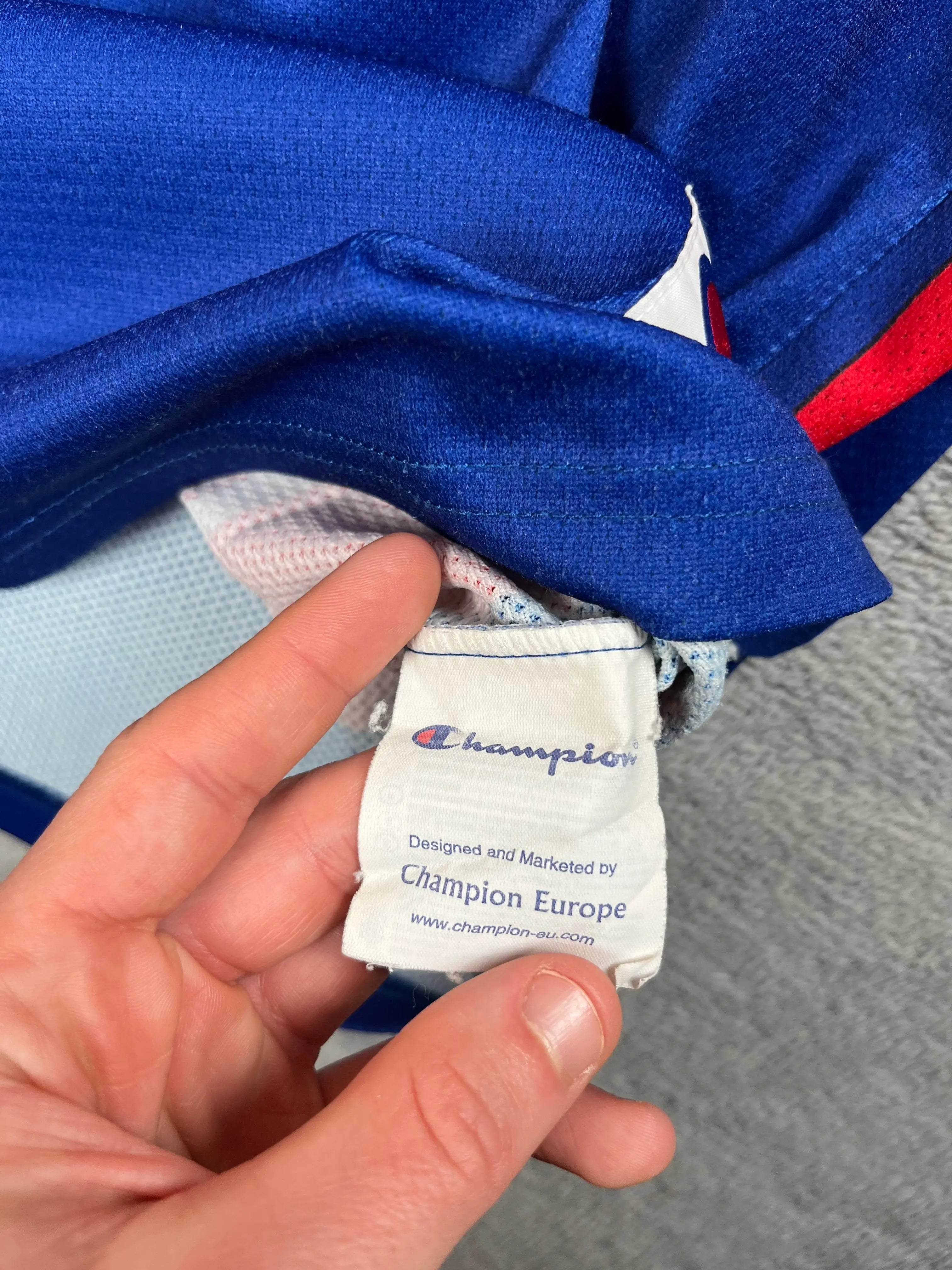 Ben Wallace #3 - Detroit Pistons Away 2002-2006 - Champion (S) - Maillot NBA Champion