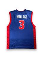 Ben Wallace #3 - Detroit Pistons Away 2002-2006 - Reebok (L) - Maillot NBA