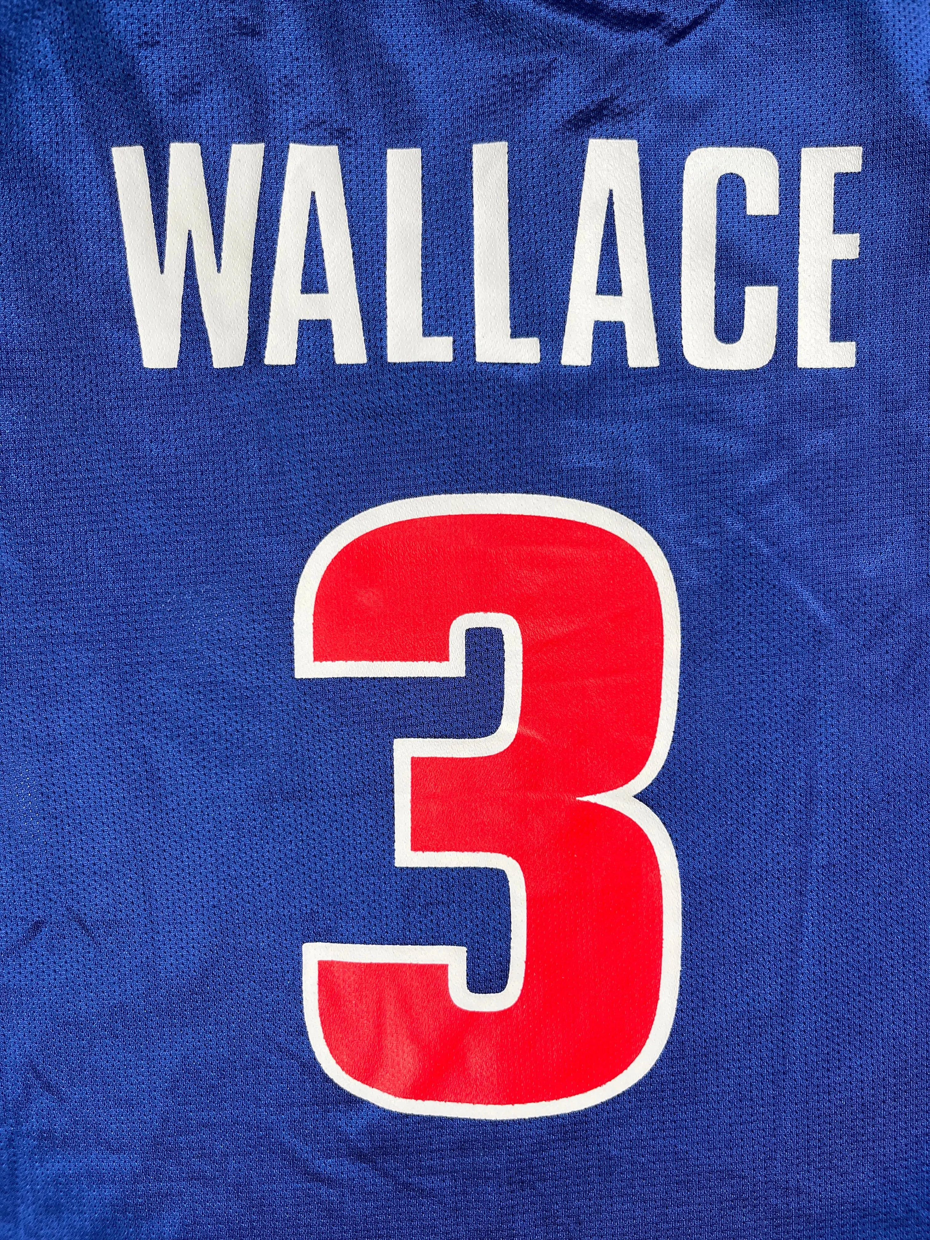 Ben Wallace #3 - Detroit Pistons Away 2002-2006 - Reebok (L) - Maillot NBA