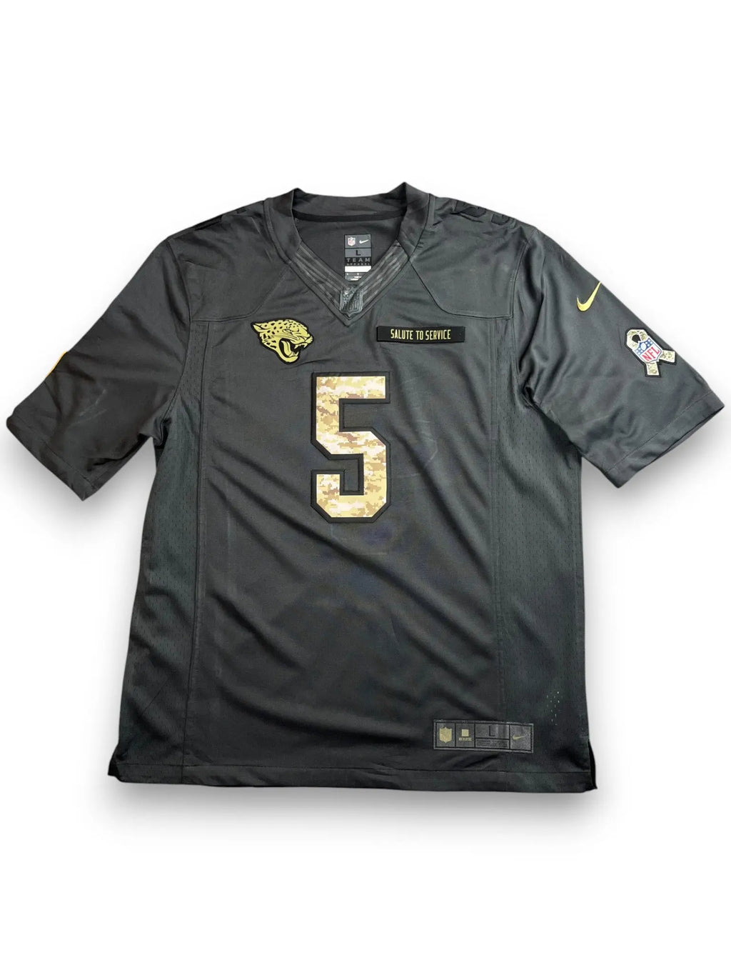 Blake Bortles #5 - Jacksonville Jaguars Salute to Service - Nike (L) - Maillot NFL Andwan Shop