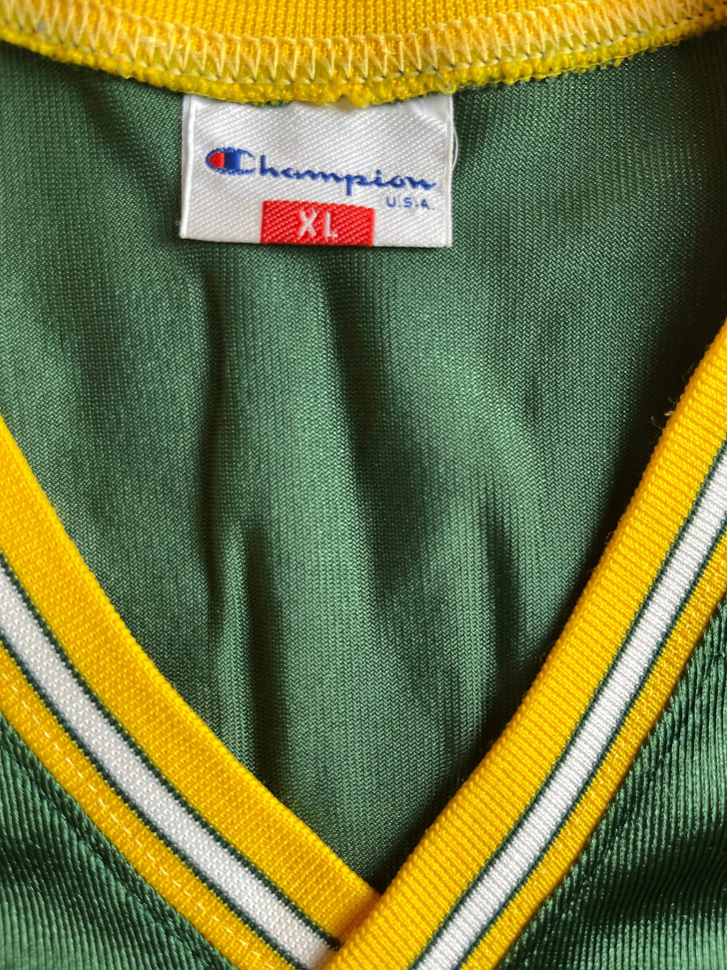 Brett Favre #4 - Green Bay Packers Home 1992-2000 - Champion (XL) - Maillot NFL Champion
