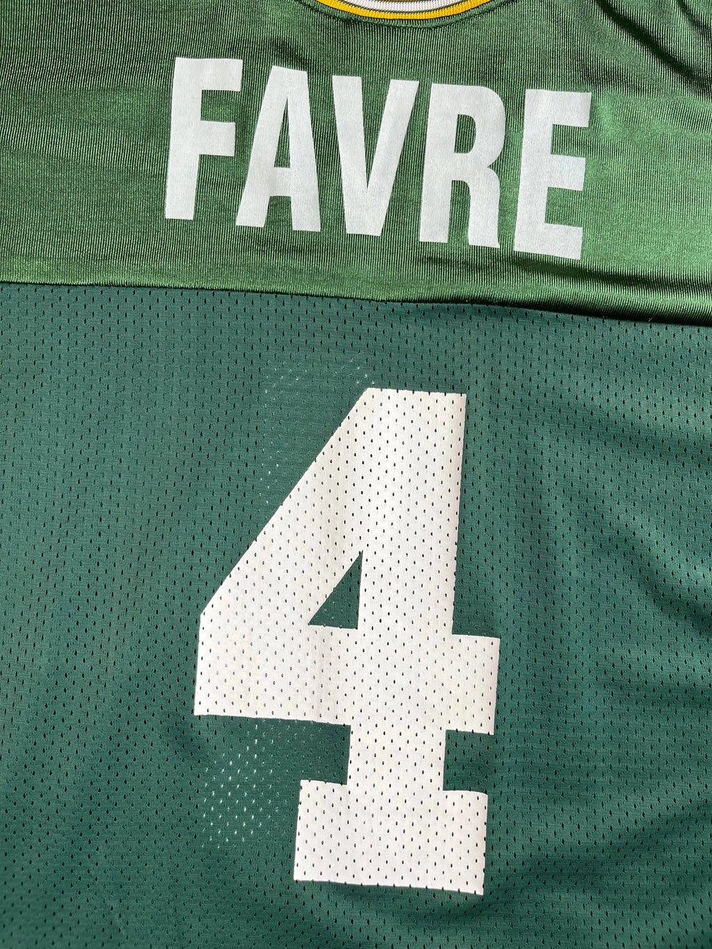 Brett Favre #4 - Green Bay Packers Home 1992-2000 - Champion (XL) - Maillot NFL Champion