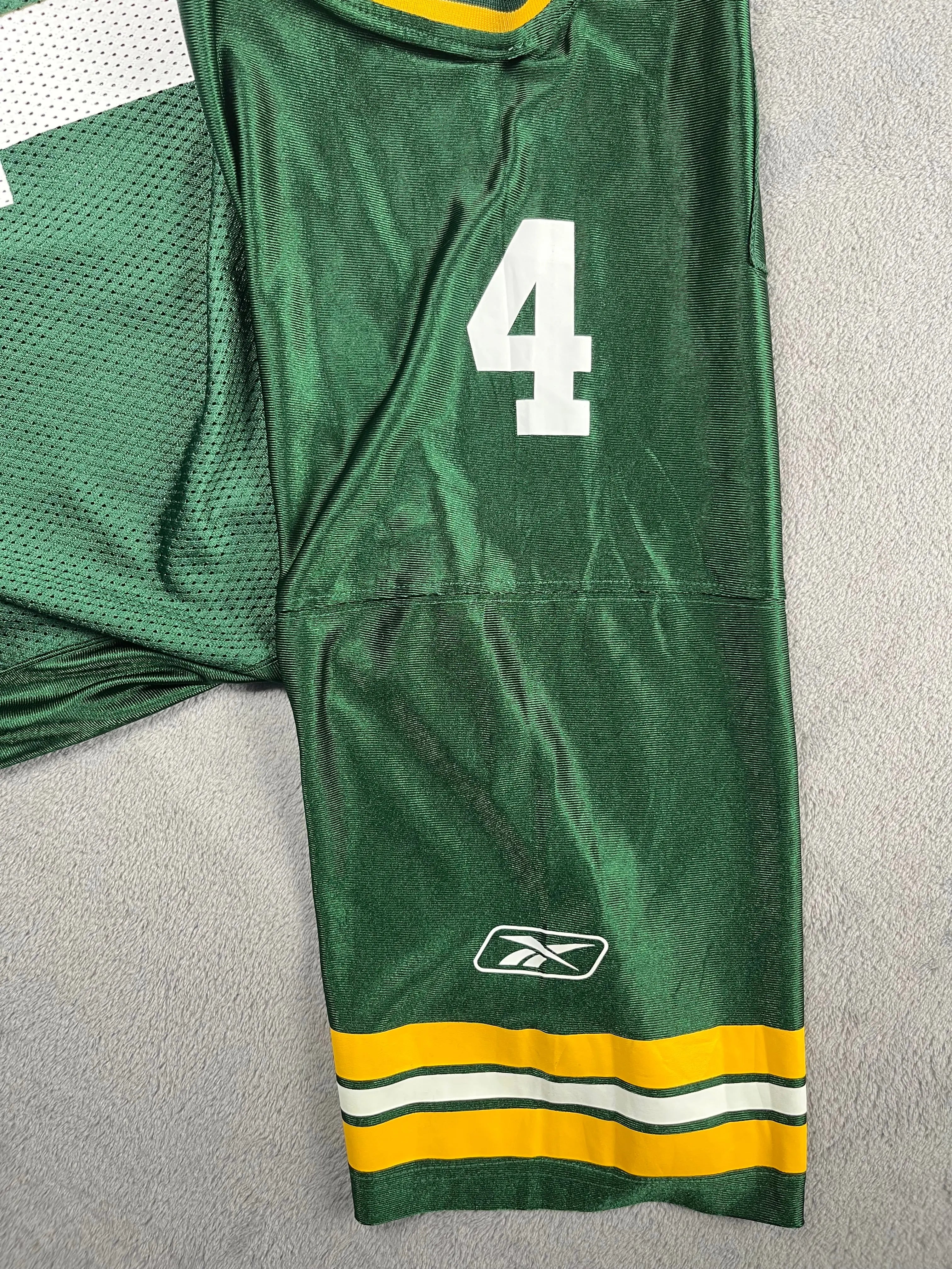 Brett Favre #4 - Green Bay Packers Home 2001-2007 - Reebok (XL) - Maillot NFL