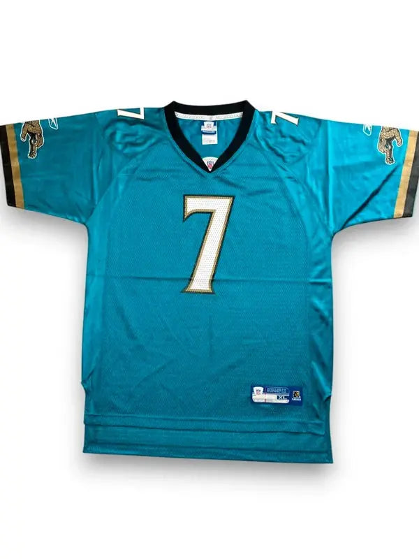 Byron Leftwich #7 - Jacksonville Jaguars Home 2003-2006 - Reebok (S)