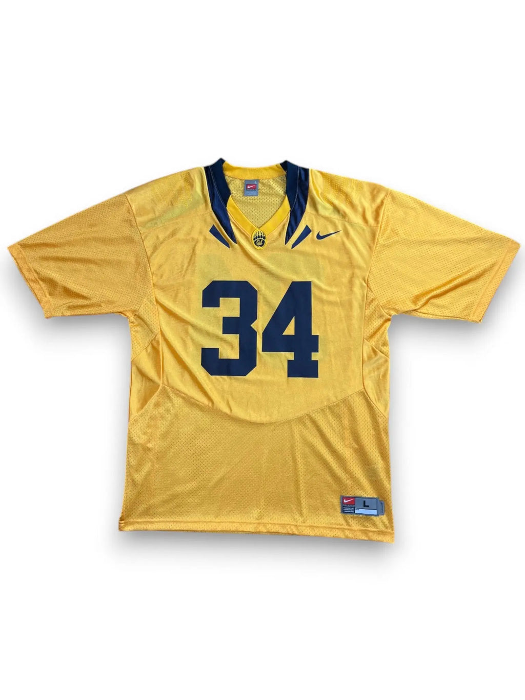 California (Cal Berkeley) Golden Bears #34 - Maillot NCAA Away 2000's - Nike (L) - Maillot NCAA