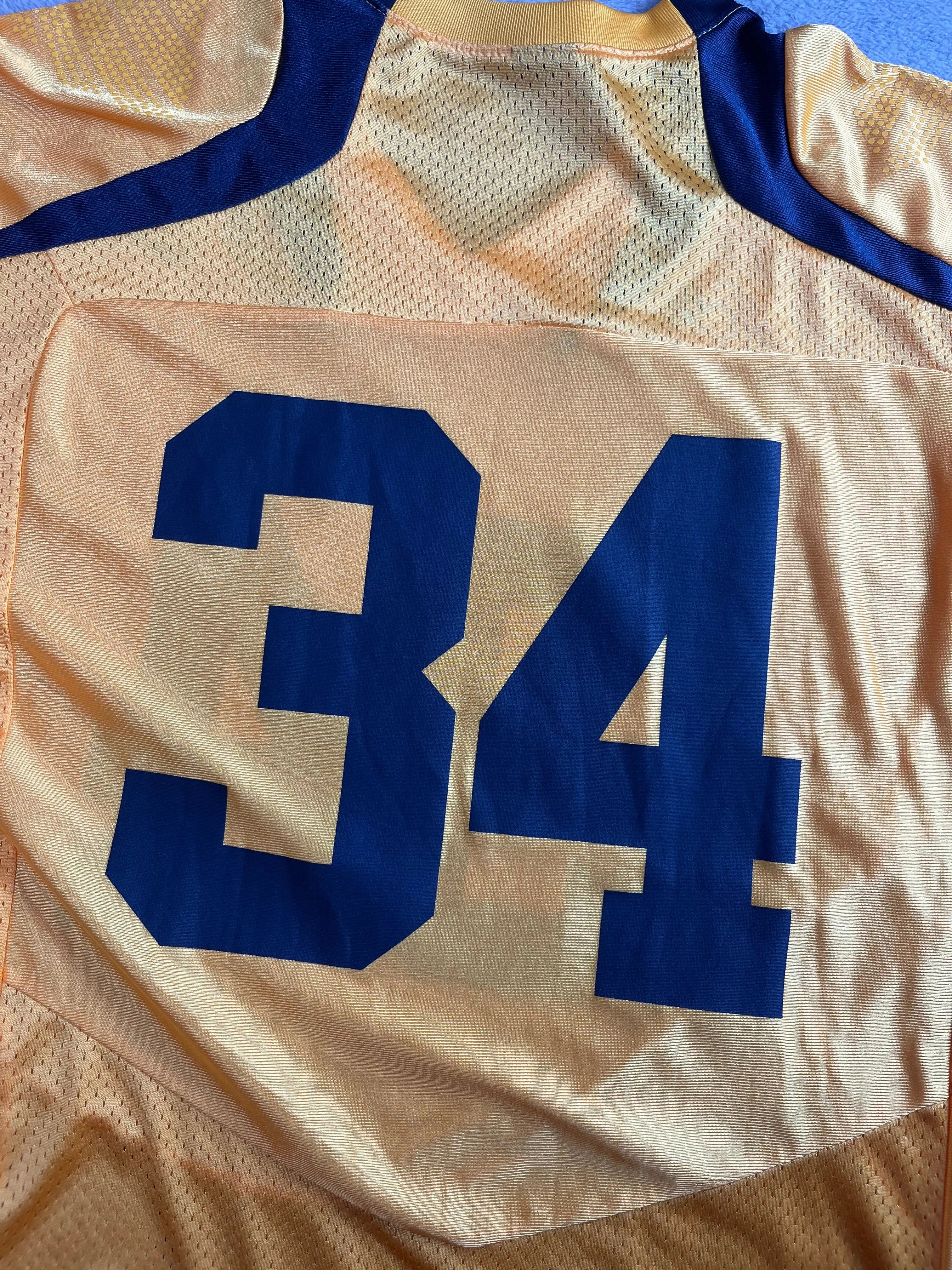 California (Cal Berkeley) Golden Bears #34 - Maillot NCAA Away 2000's - Nike (L) - Maillot NCAA