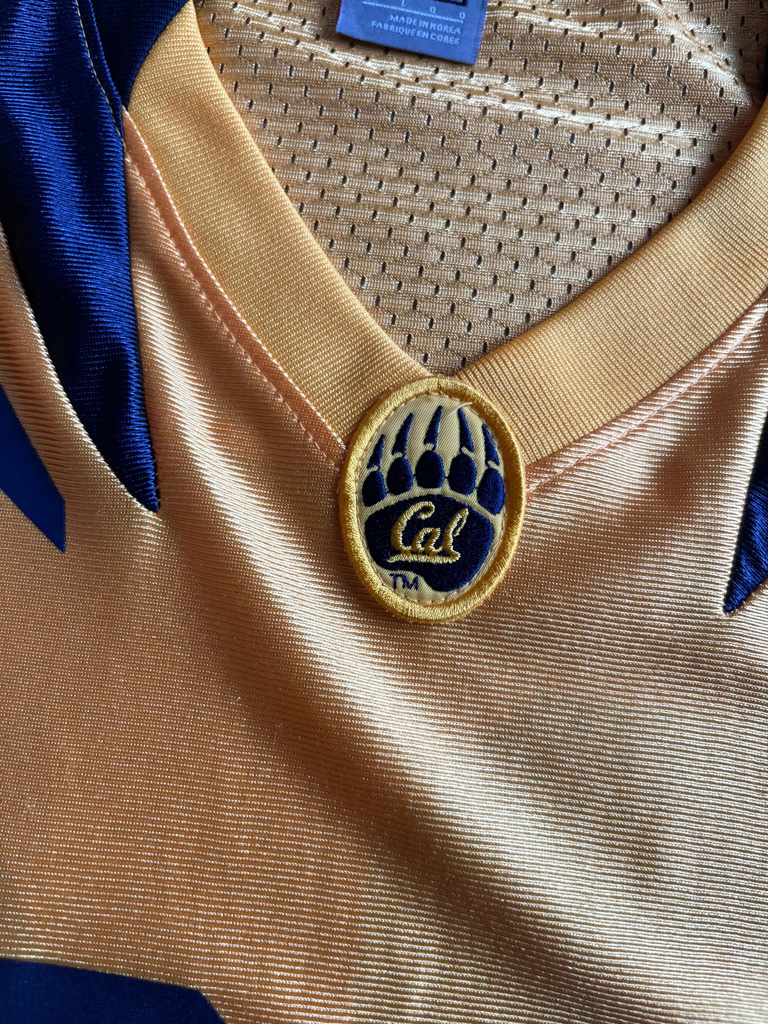 California (Cal Berkeley) Golden Bears #34 - Maillot NCAA Away 2000's - Nike (L) - Maillot NCAA