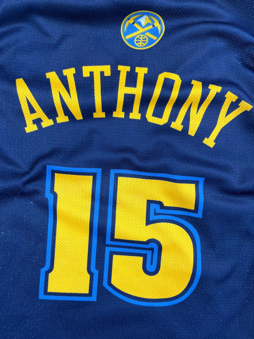 Carmelo Anthony #15 - Denver Nuggets Alternate 2005-2010 - Champion (XL) - Maillot NBA (Copie)
