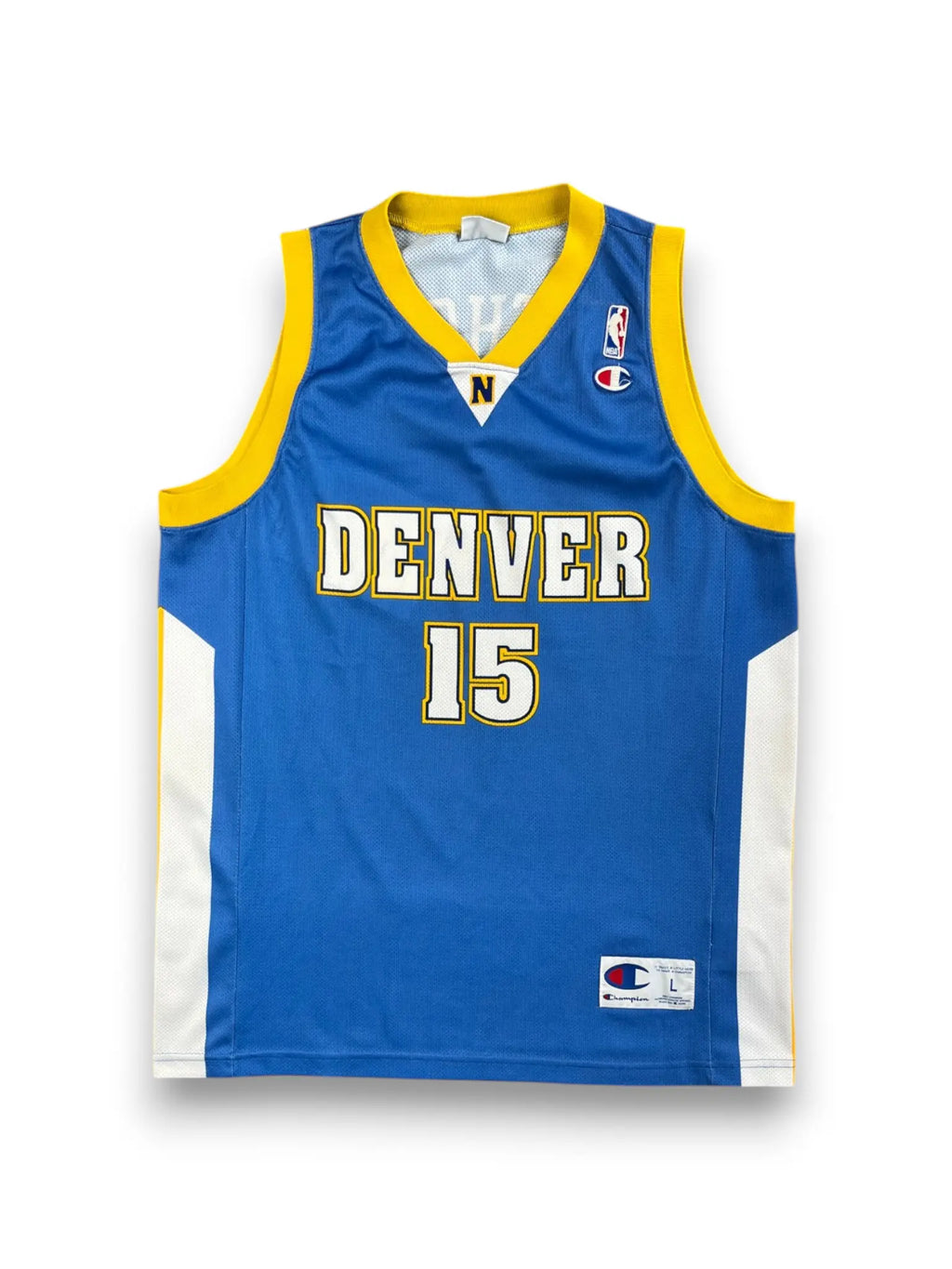 Carmelo Anthony #15 - Denver Nuggets Away 2003-2010 - Champion (L) - Maillot NBA