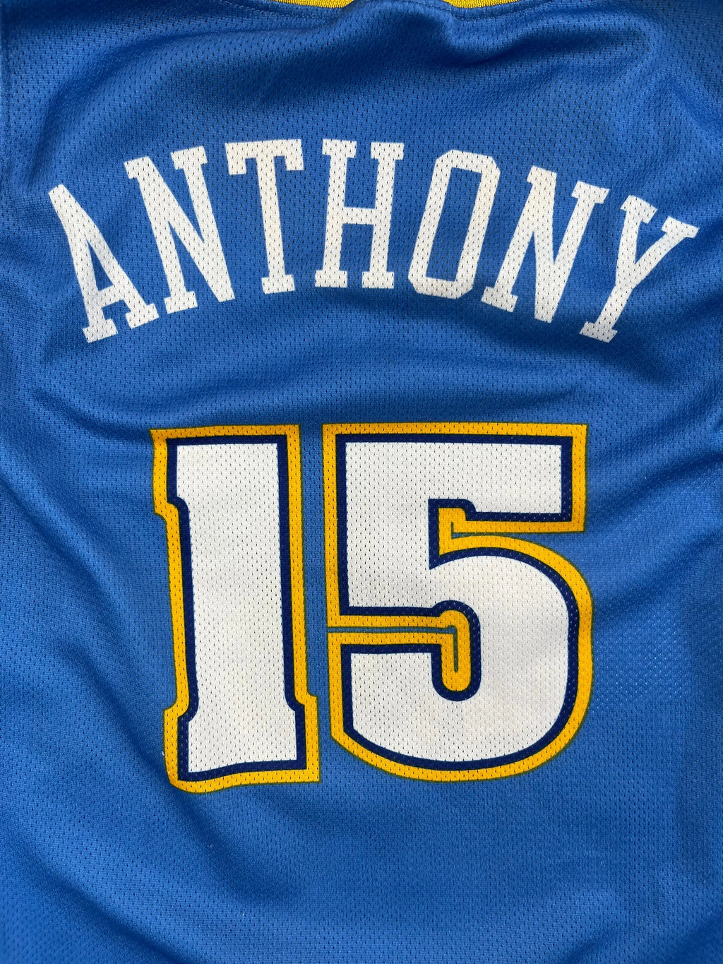 Carmelo Anthony #15 - Denver Nuggets Away 2003-2010 - Champion (L) - Maillot NBA