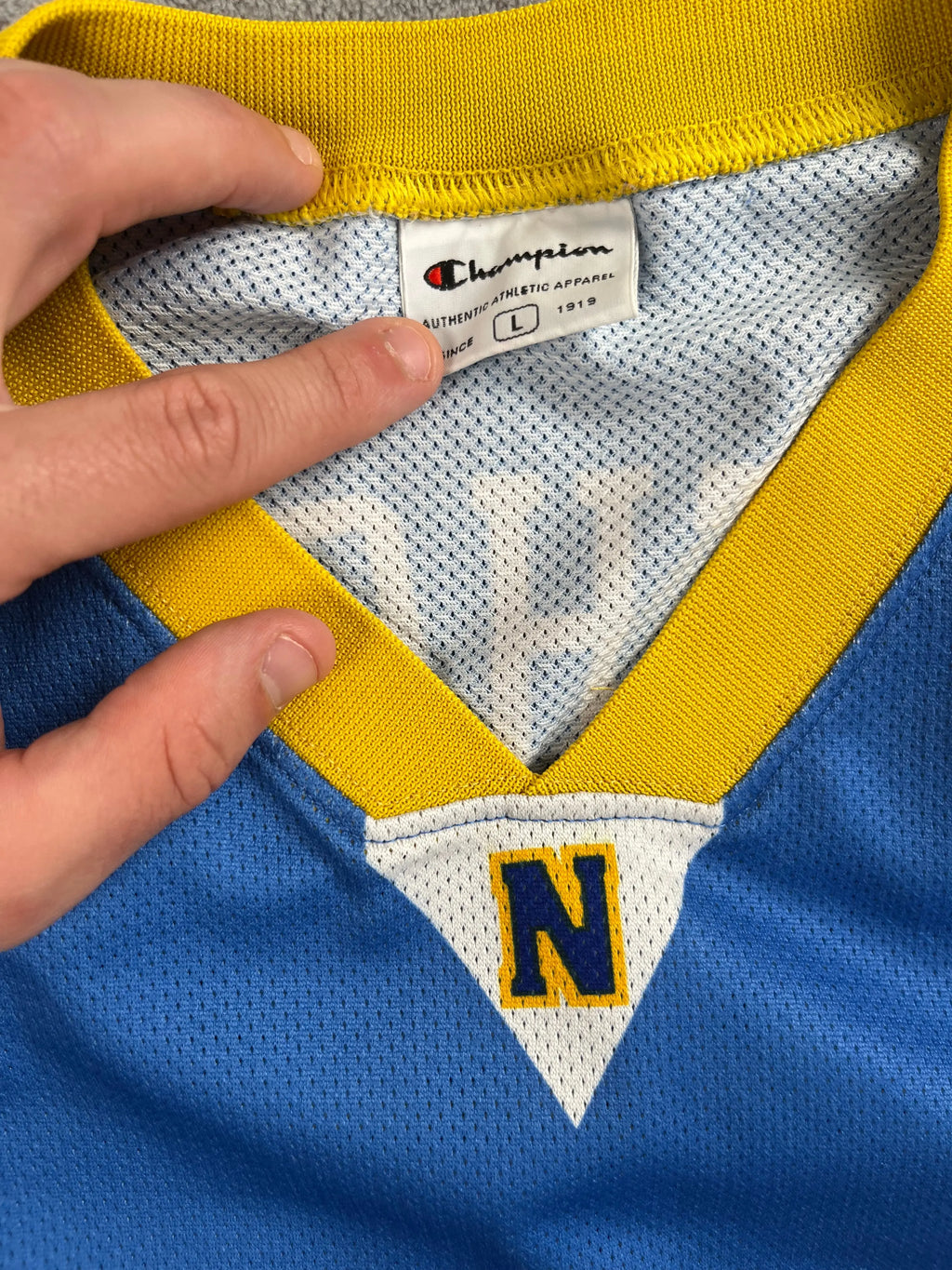 Carmelo Anthony #15 - Denver Nuggets Away 2003-2010 - Champion (L) - Maillot NBA