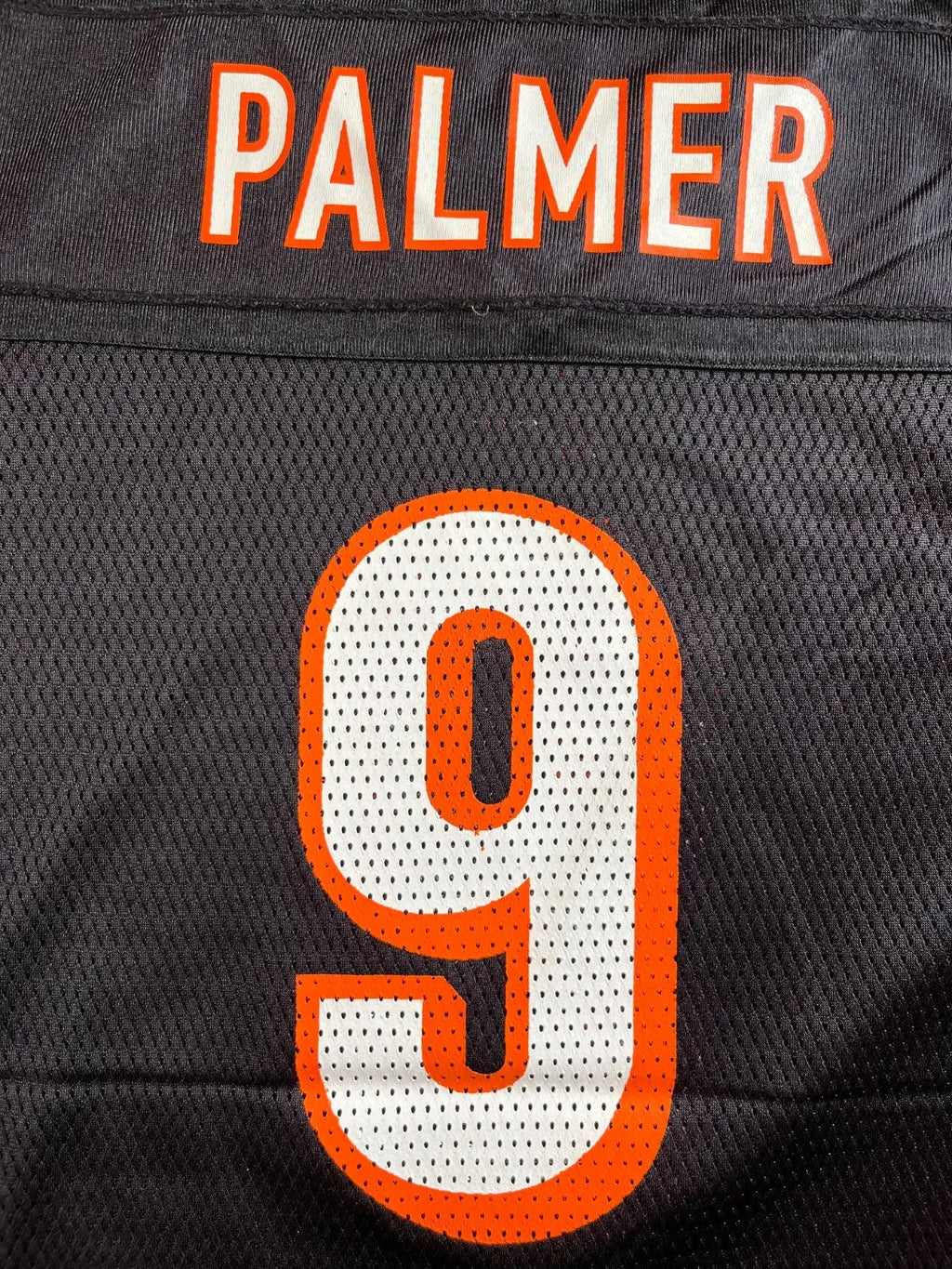 Carson Palmer #9 - Cincinnati Bengals Home 2004-2010 - Reebok (S) - Maillot NFL