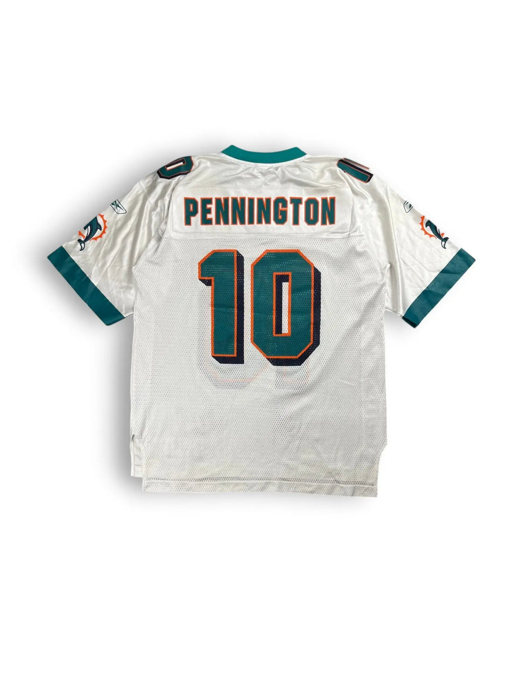 Chad Pennington #10 - Miami Dolphins Away 2008-2010 - Reebok (L) - Maillot NFL
