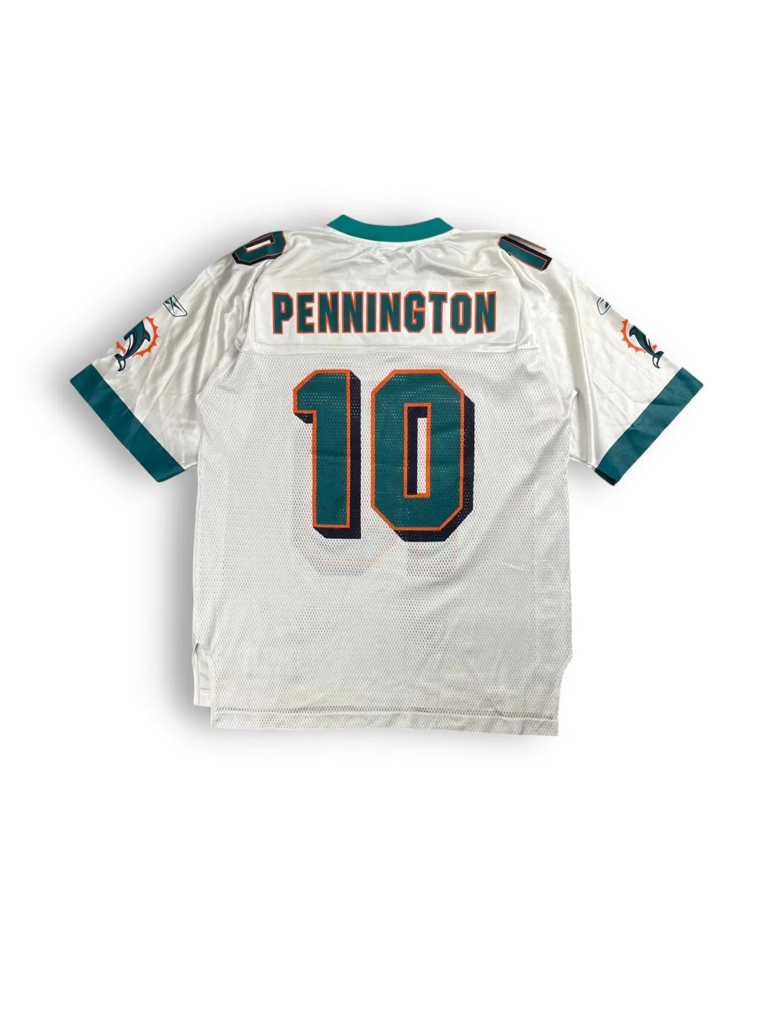 Chad Pennington #10 - Miami Dolphins Away 2008-2010 - Reebok (L) - Maillot NFL