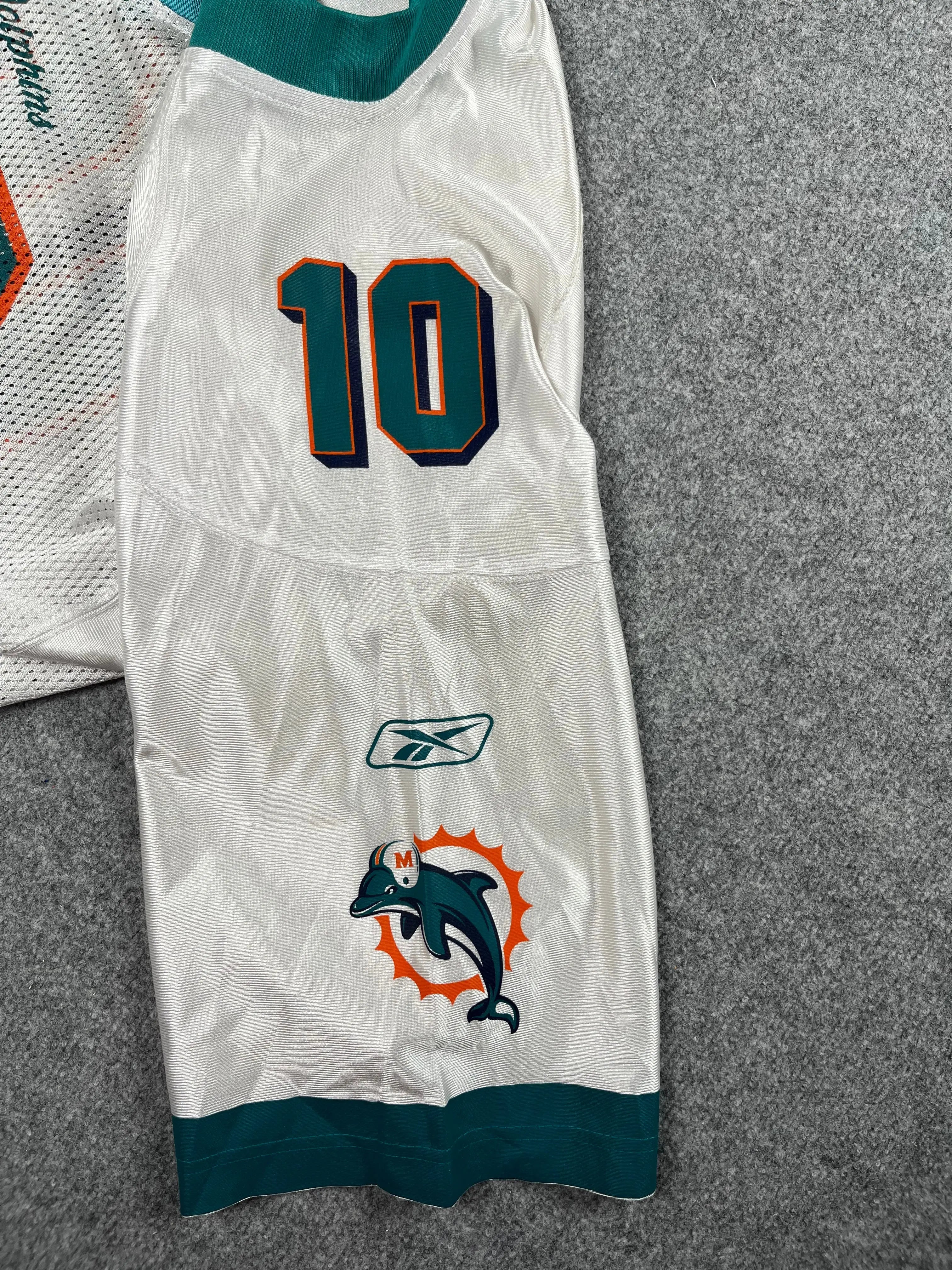 Chad Pennington #10 - Miami Dolphins Away 2008-2010 - Reebok (L) - Maillot NFL