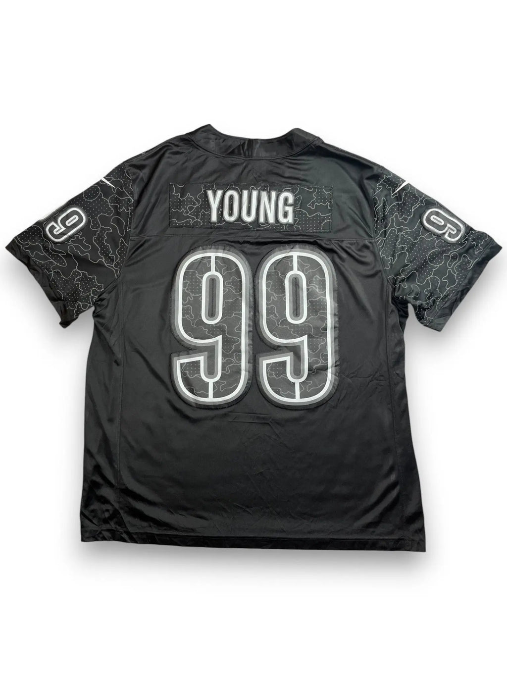 Chase Young #99 - Washington Commanders Black RFLCTV - Nike (XL) - Maillot NFL Andwan Shop