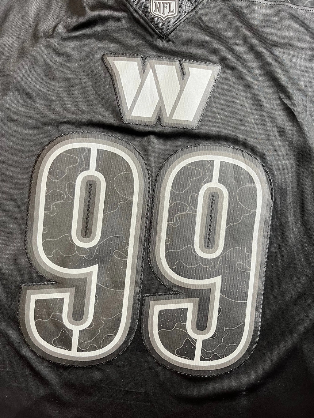 Chase Young #99 - Washington Commanders Black RFLCTV - Nike (XL) - Maillot NFL Andwan Shop