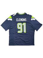 Chris Clemons #91 - Seattle Seahawks Home 2012-2013 - Nike (XXL) - Maillot NFL