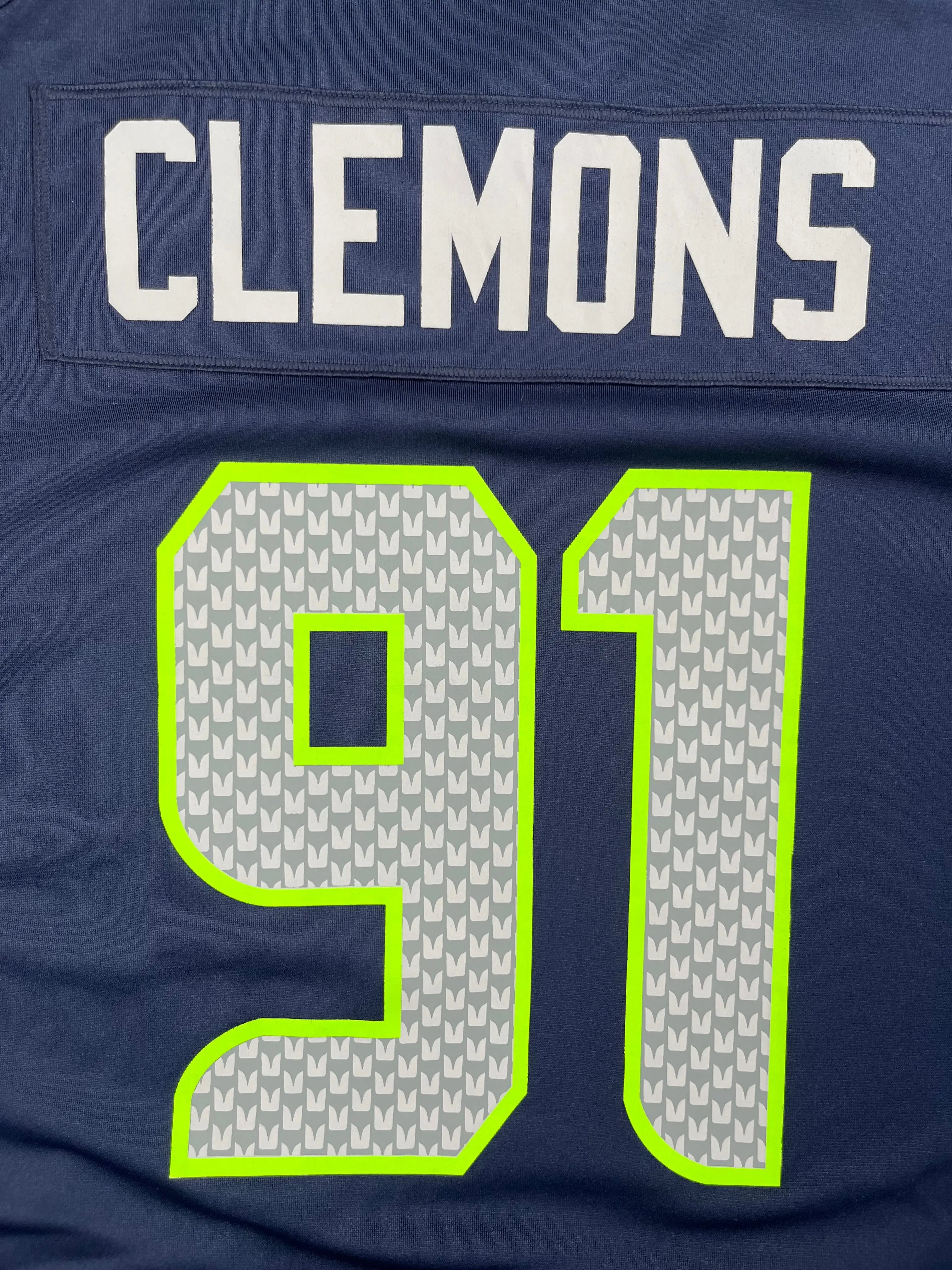 Chris Clemons #91 - Seattle Seahawks Home 2012-2013 - Nike (XXL) - Maillot NFL