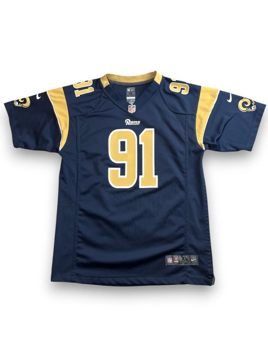Chris Long #91 - Saint Louis Rams Home 2011-2015 - Nike (S) (XL Youth) - Maillot NFL