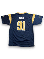 Chris Long #91 - Saint Louis Rams Home 2011-2015 - Nike (S) (XL Youth) - Maillot NFL