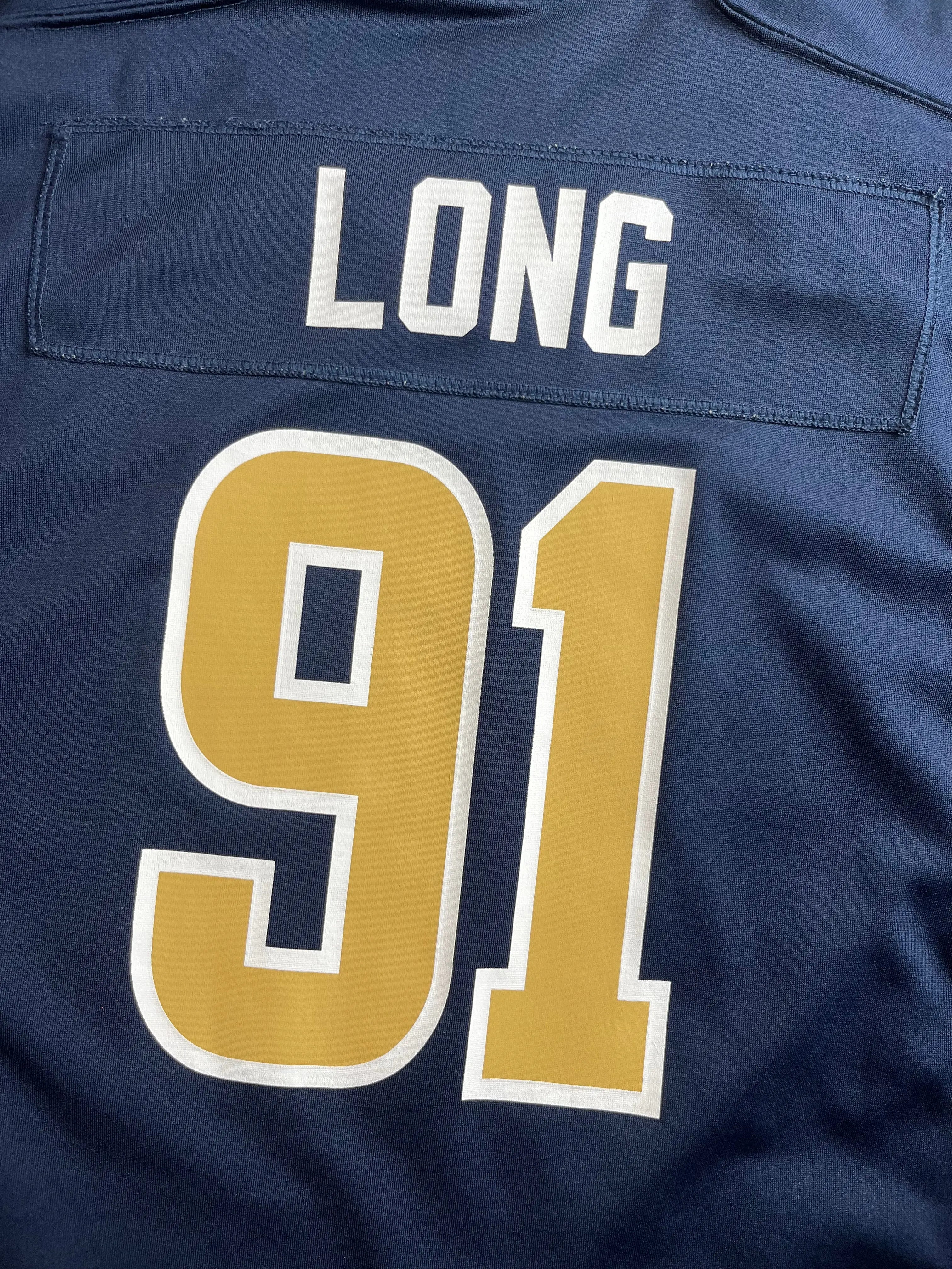 Chris Long #91 - Saint Louis Rams Home 2011-2015 - Nike (S) (XL Youth) - Maillot NFL