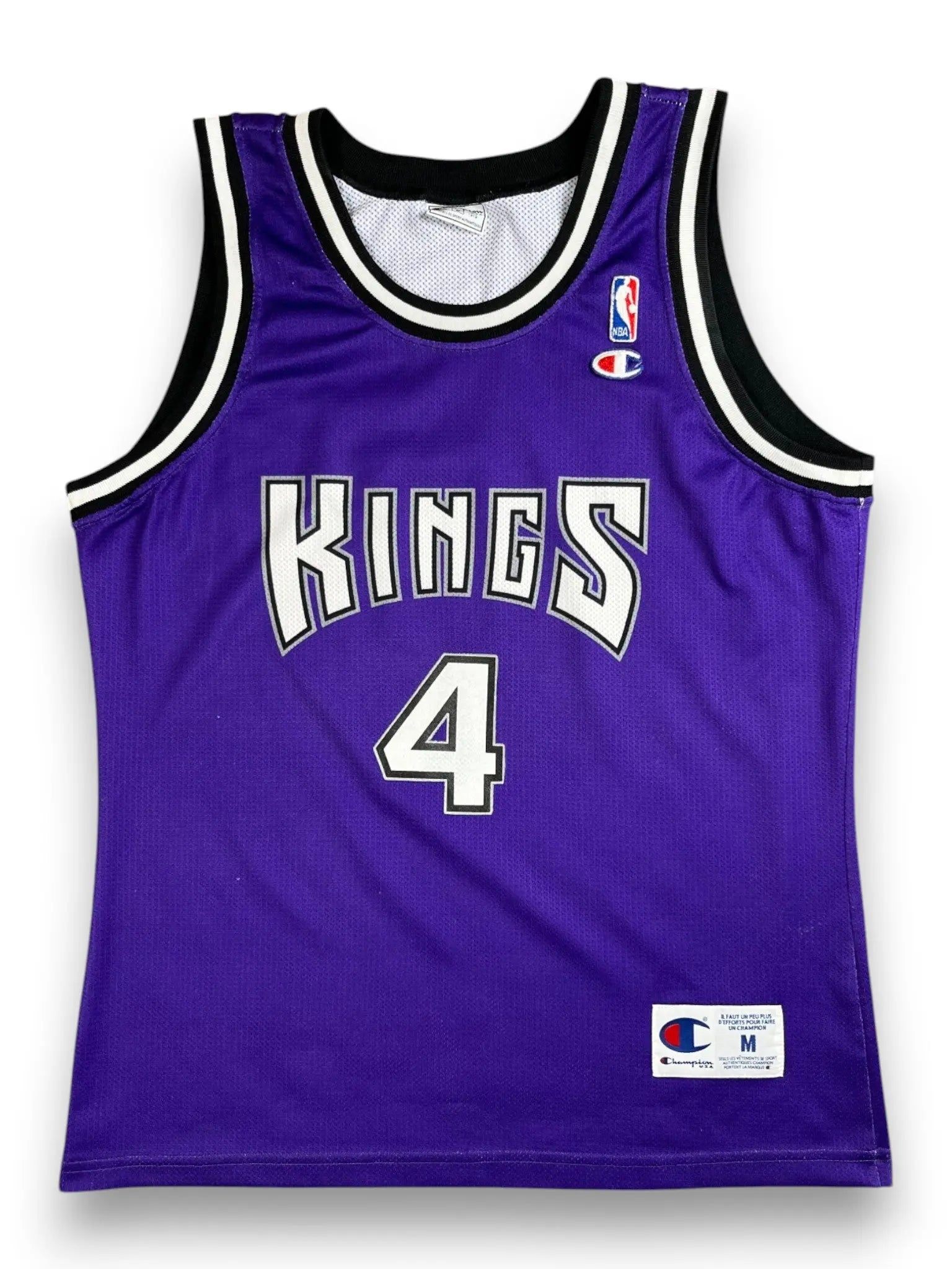 Chris Webber #4 - Sacramento Kings Alternate 1999-2002 - Champion (M) - Maillot NBA
