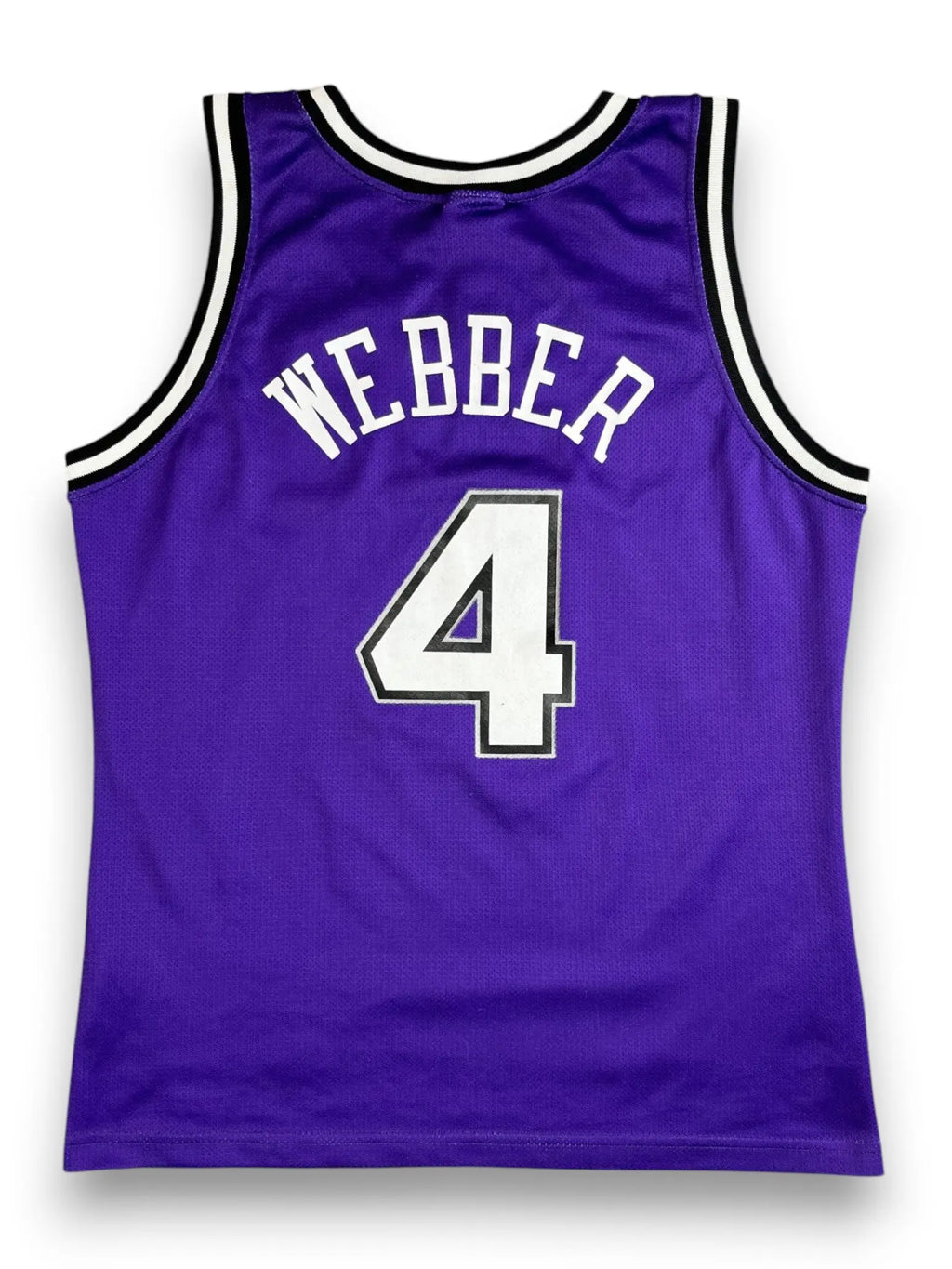 Chris Webber #4 - Sacramento Kings Alternate 1999-2002 - Champion (M) - Maillot NBA