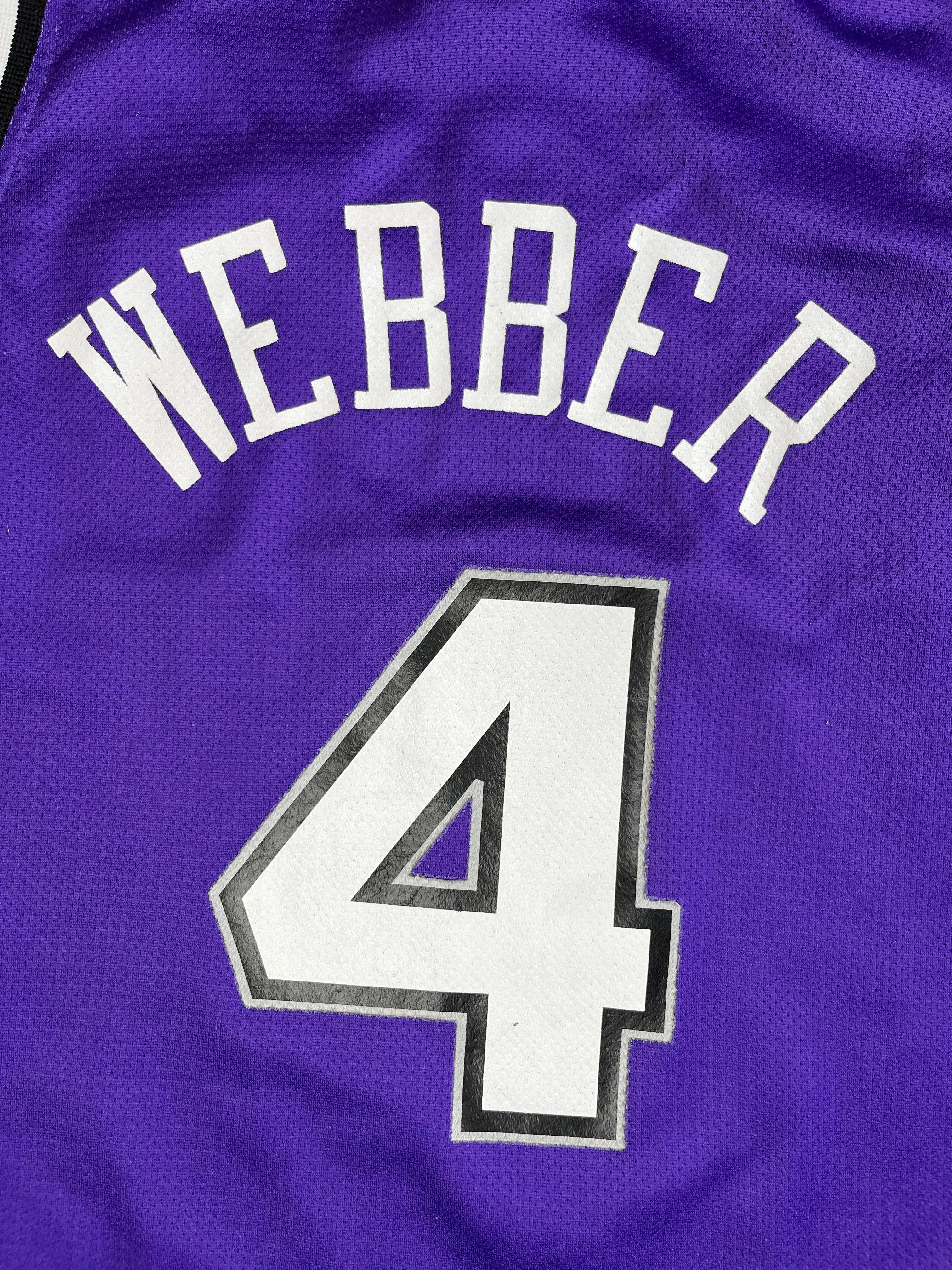 Chris Webber #4 - Sacramento Kings Alternate 1999-2002 - Champion (M) - Maillot NBA
