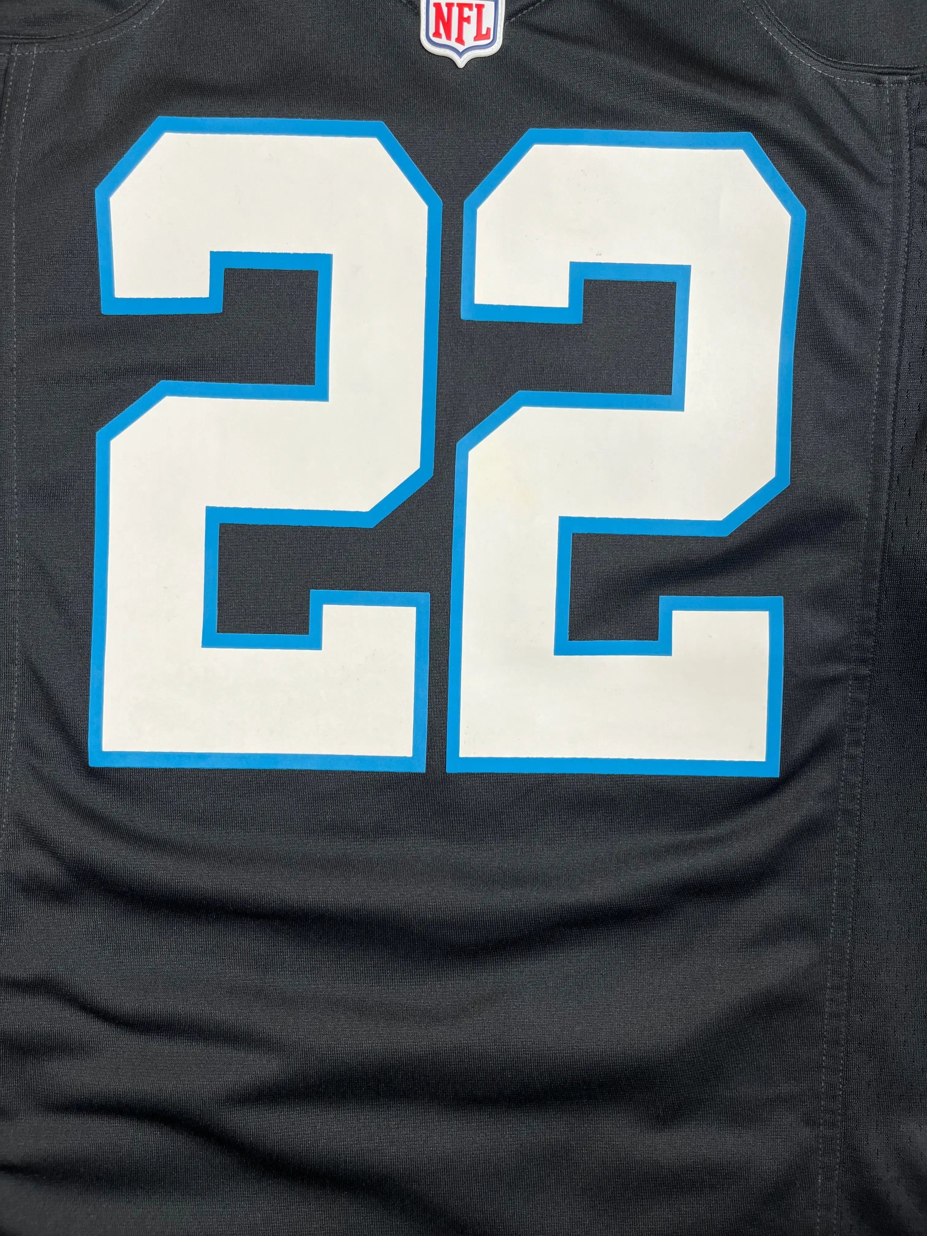 Christian McCaffrey #22 - Carolina Panthers Home 2017-2022 - Nike (S) - Maillot NFL Nike