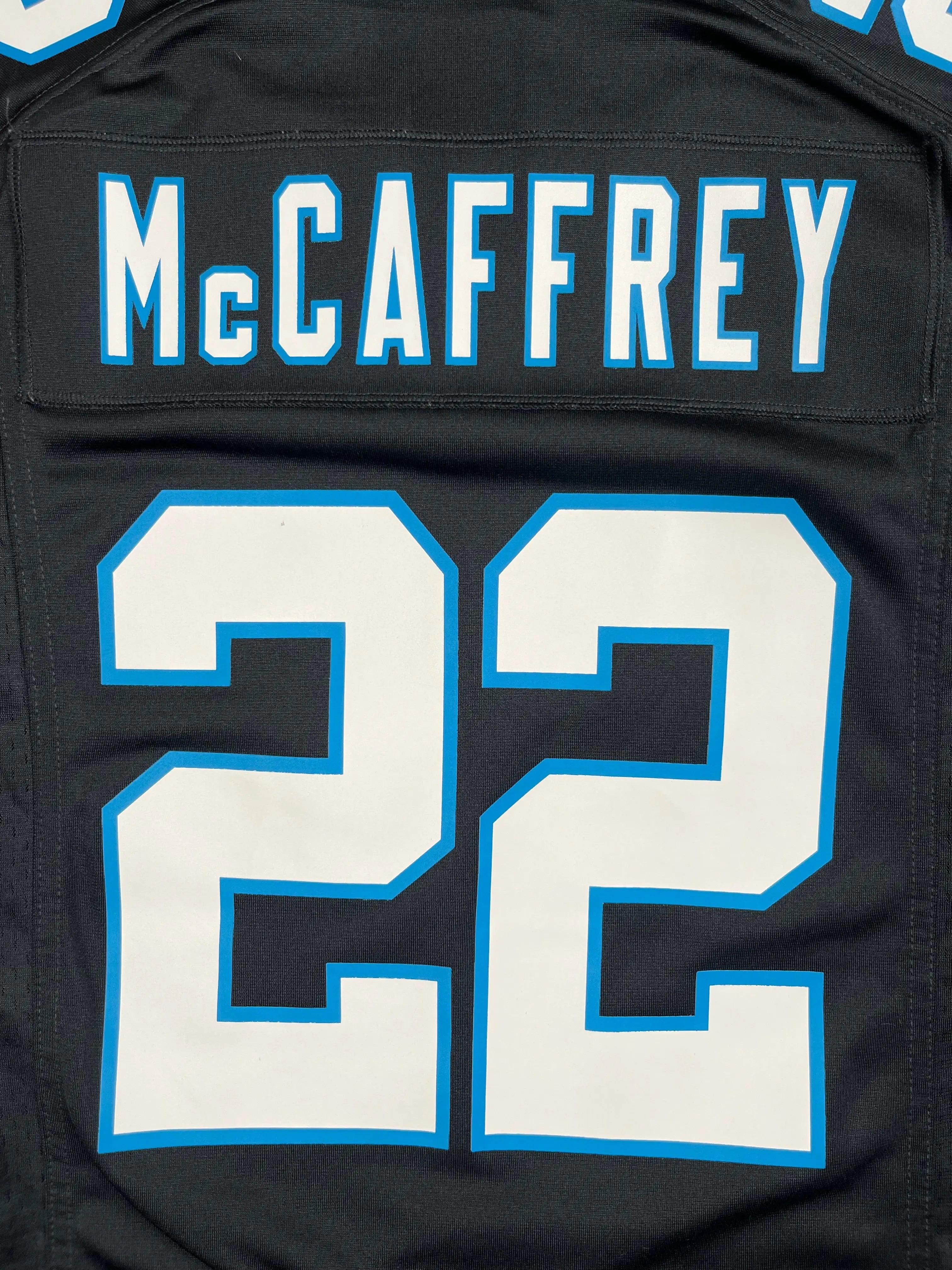 Christian McCaffrey #22 - Carolina Panthers Home 2017-2022 - Nike (S) - Maillot NFL Nike