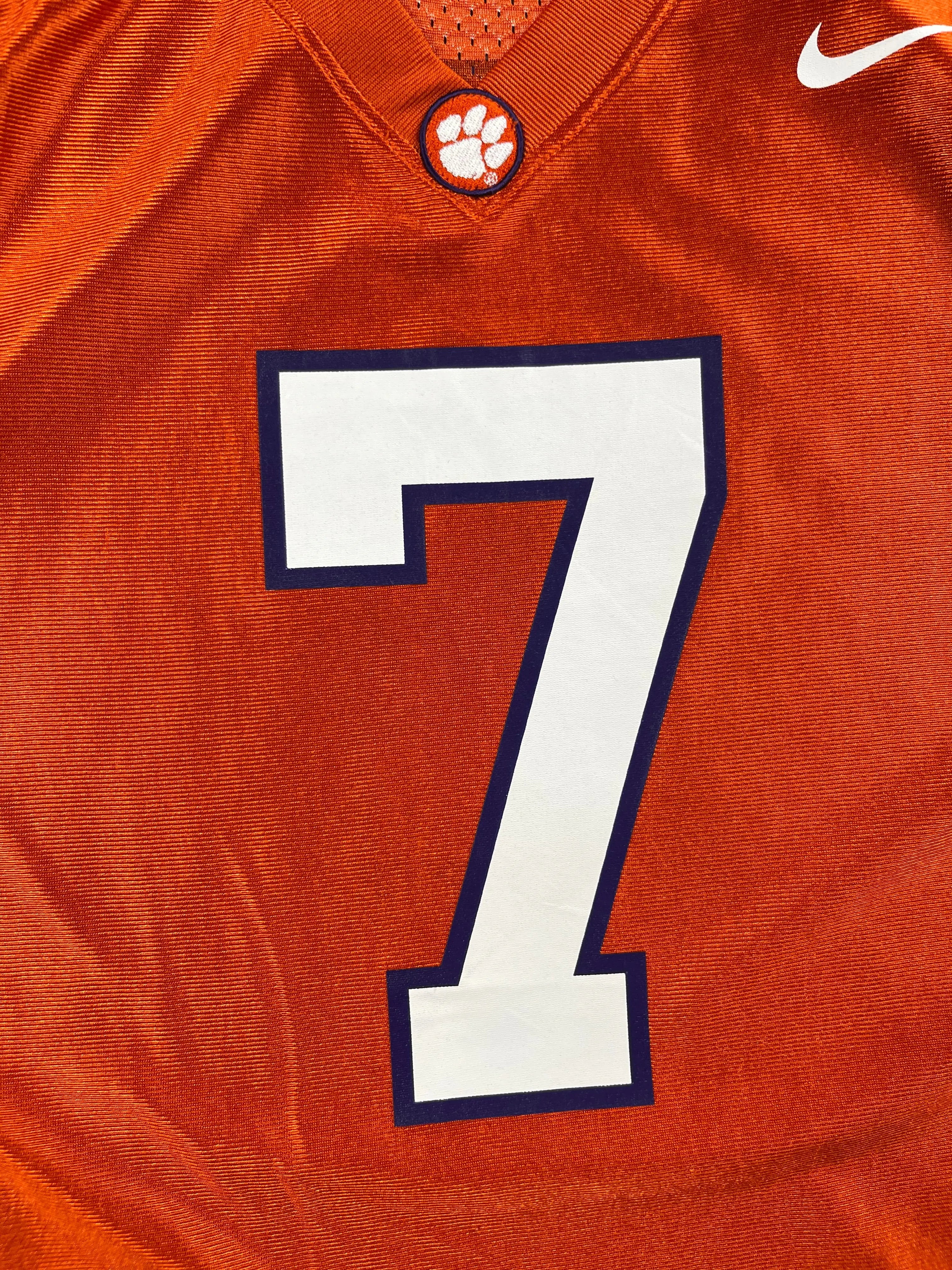 Clemson Tigers #7 - NCAA ACC Conference 2000's Home - Nike (S) - Maillot NFL