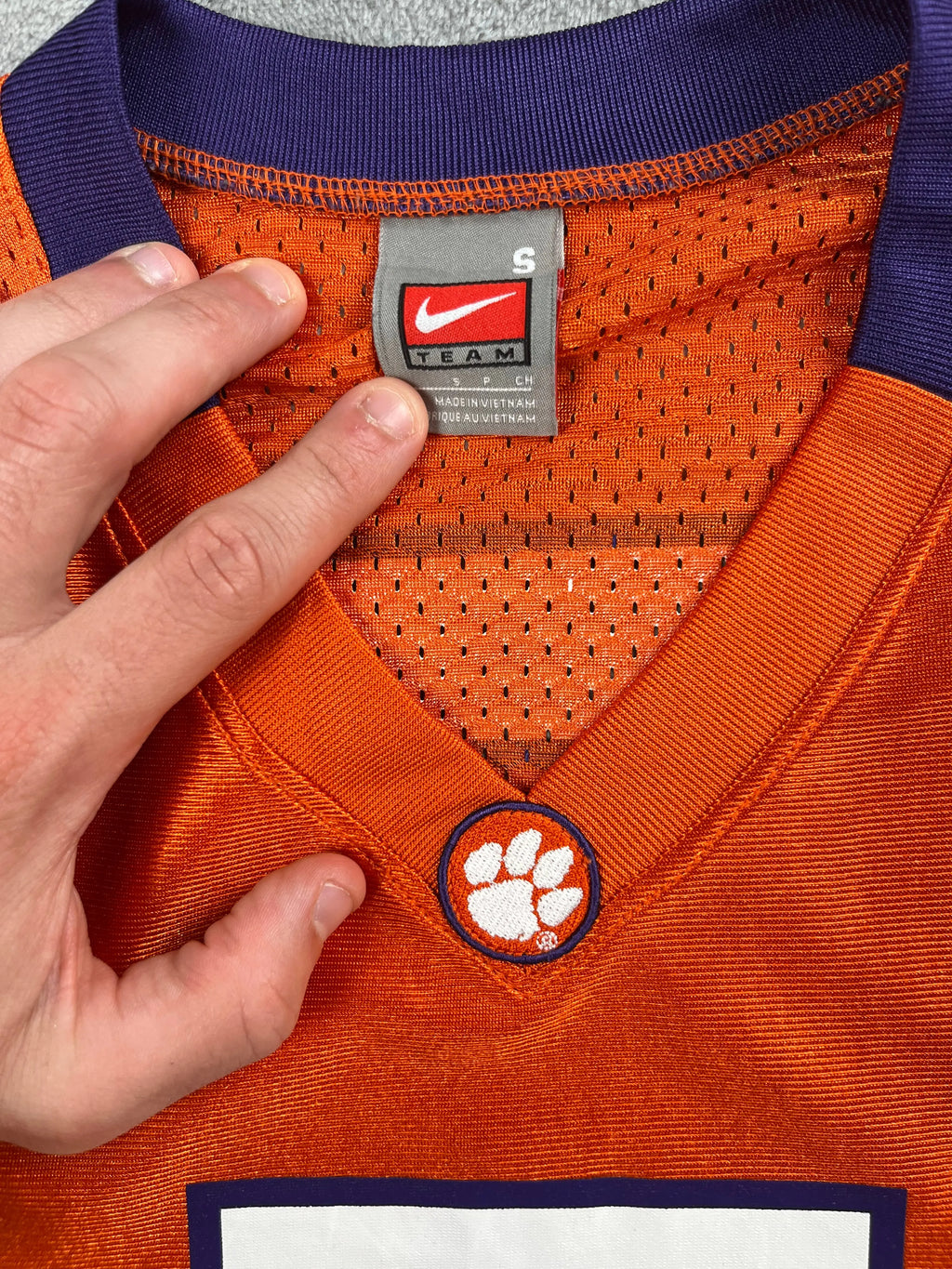 Clemson Tigers #7 - NCAA ACC Conference 2000's Home - Nike (S) - Maillot NFL