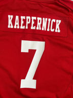 Colin Kaepernick #7 - San Francisco 49ers Home 2012-2016 - Nike (S) (XL Youth) - Maillot NFL Nike