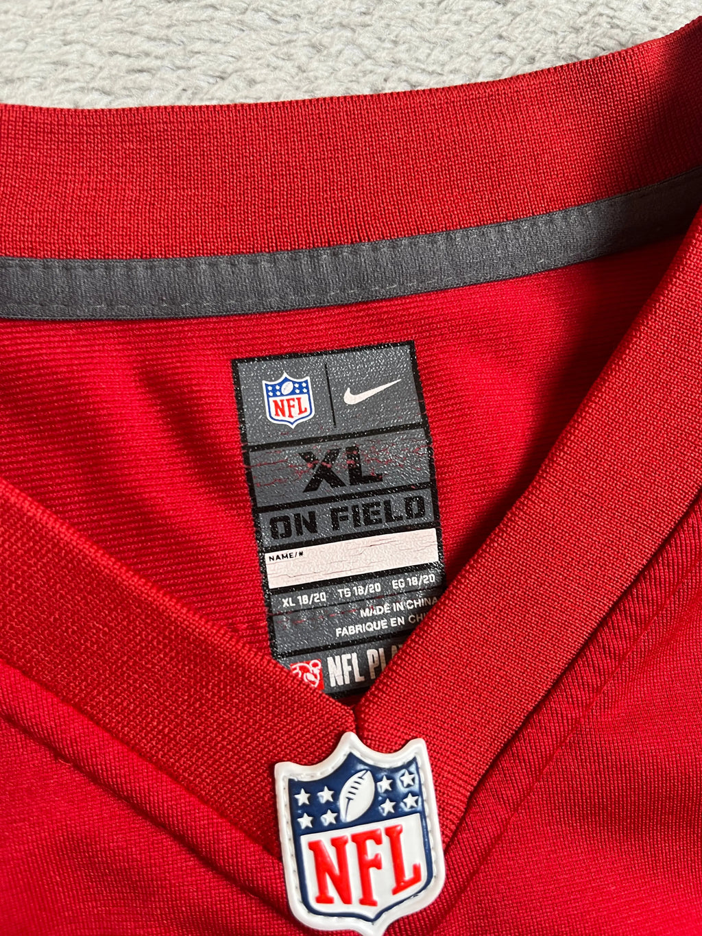 Colin Kaepernick #7 - San Francisco 49ers Home 2012-2016 - Nike (S) (XL Youth) - Maillot NFL Nike