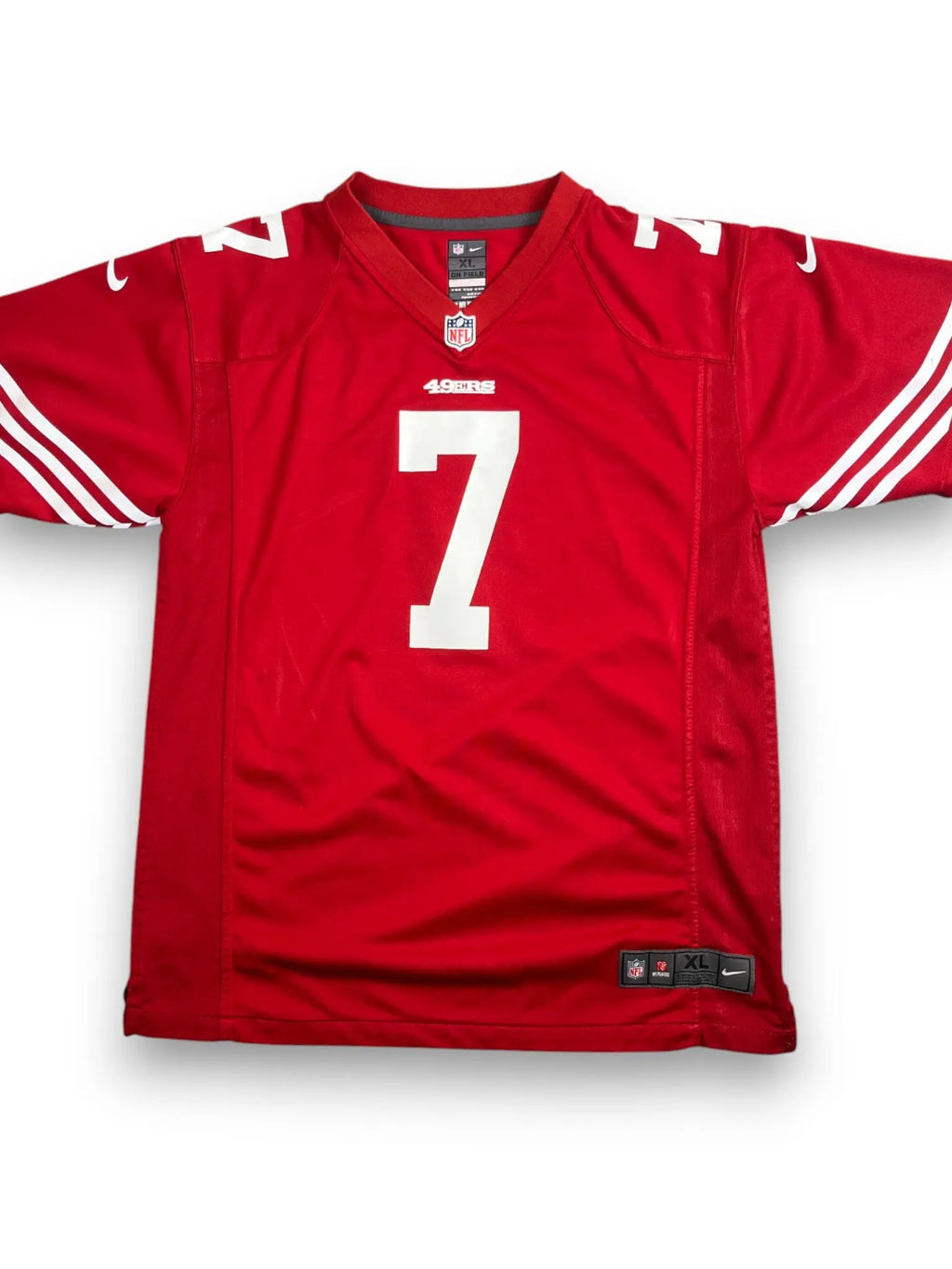 Colin Kaepernick #7 - San Francisco 49ers Home 2012-2016 - Nike (S) (XL Youth) - Maillot NFL