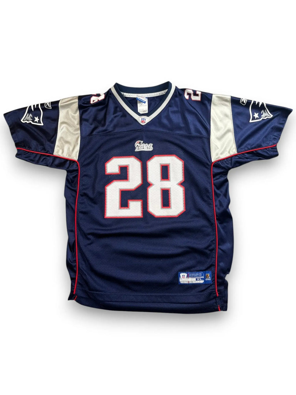 Corey Dillon #28 - New England Patriots Home 2004-2006 - Reebok (S) - Maillot NFL