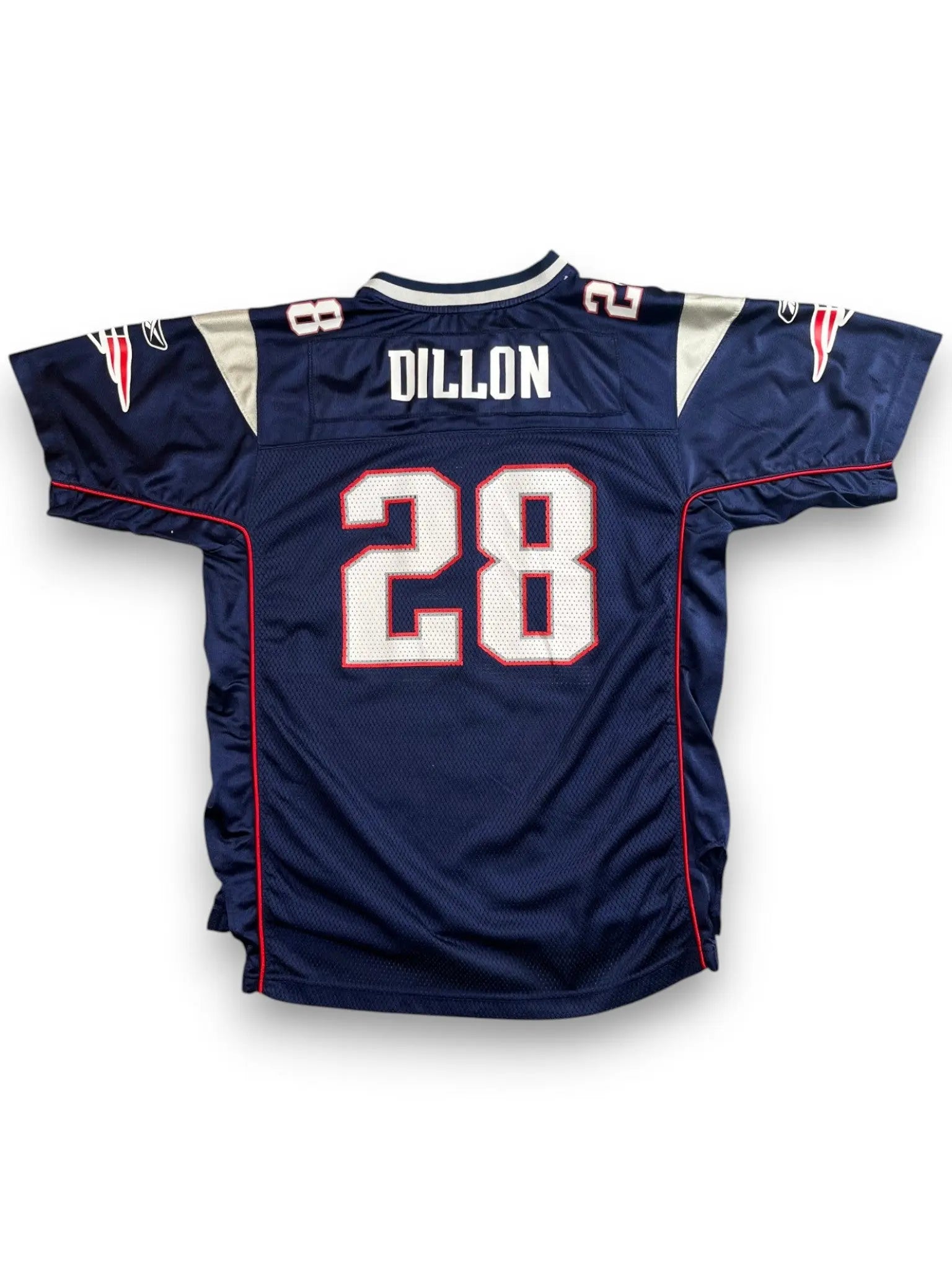 Corey Dillon #28 - New England Patriots Home 2004-2006 - Reebok (S) - Maillot NFL