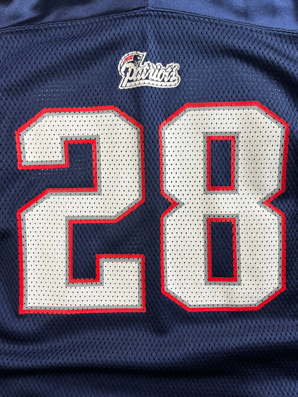 Corey Dillon #28 - New England Patriots Home 2004-2006 - Reebok (S) - Maillot NFL