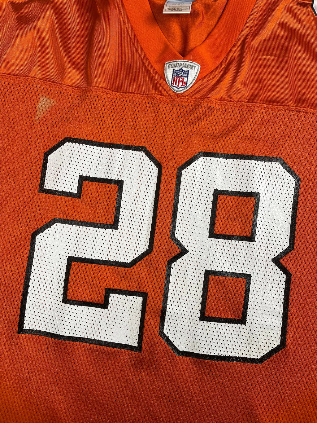 Corey Dillon #28 - Cincinnati Bengals Alternate 2001-2003 - Reebok (XL) - Maillot NFL