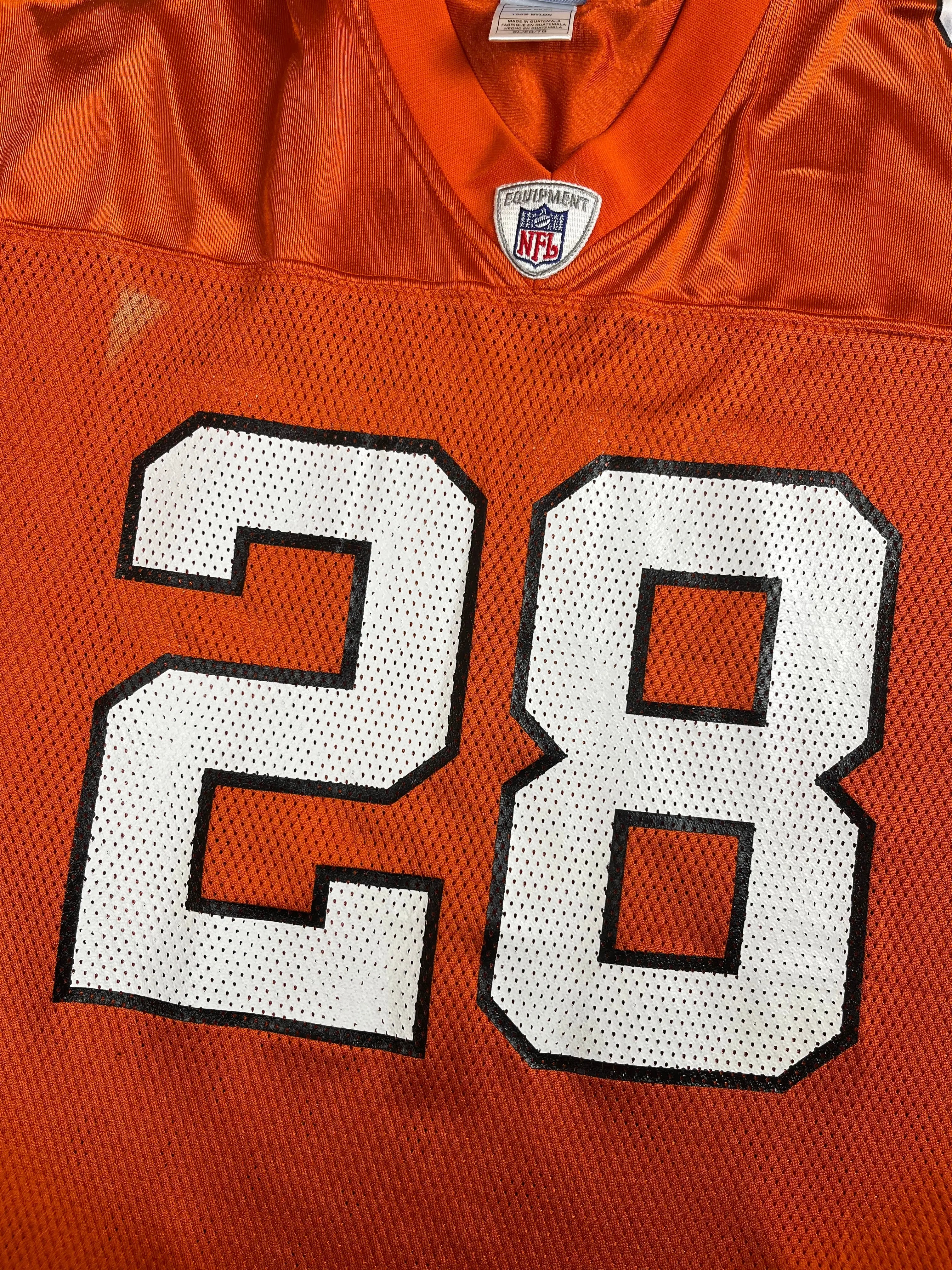 Corey Dillon #28 - Cincinnati Bengals Alternate 2001-2003 - Reebok (XL) - Maillot NFL