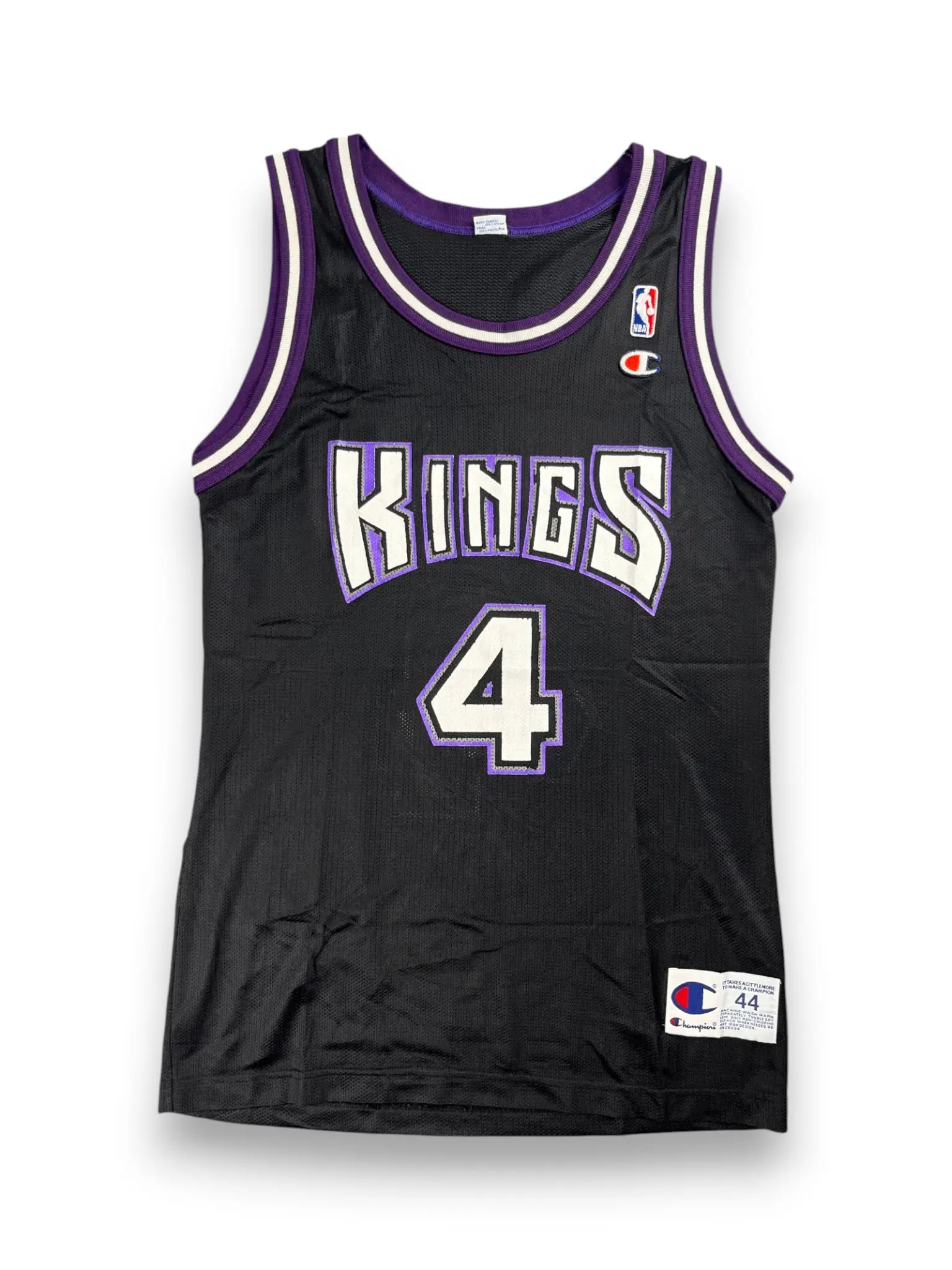 Corliss Williamson #4 - Sacramento Kings Away 1996-2000 - Champion (S/M) - Maillot NBA