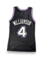 Corliss Williamson #4 - Sacramento Kings Away 1996-2000 - Champion (S/M) - Maillot NBA
