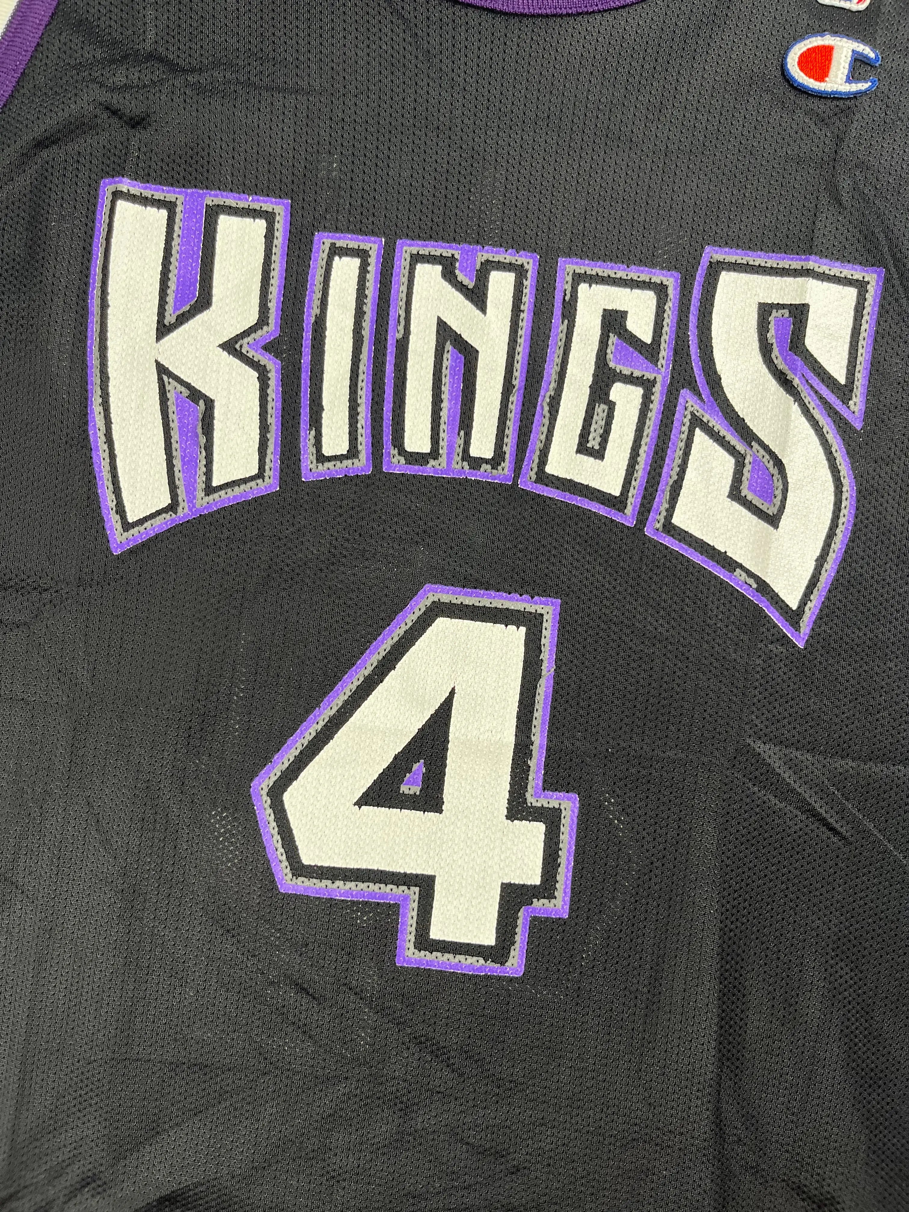 Corliss Williamson #4 - Sacramento Kings Away 1996-2000 - Champion (S/M) - Maillot NBA