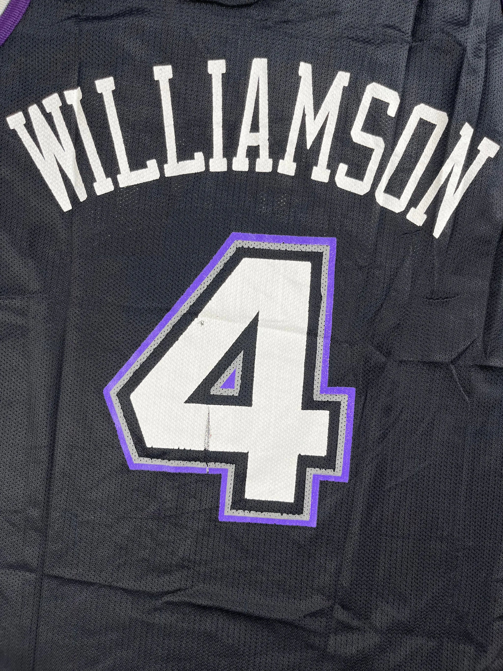 Corliss Williamson #4 - Sacramento Kings Away 1996-2000 - Champion (S/M) - Maillot NBA
