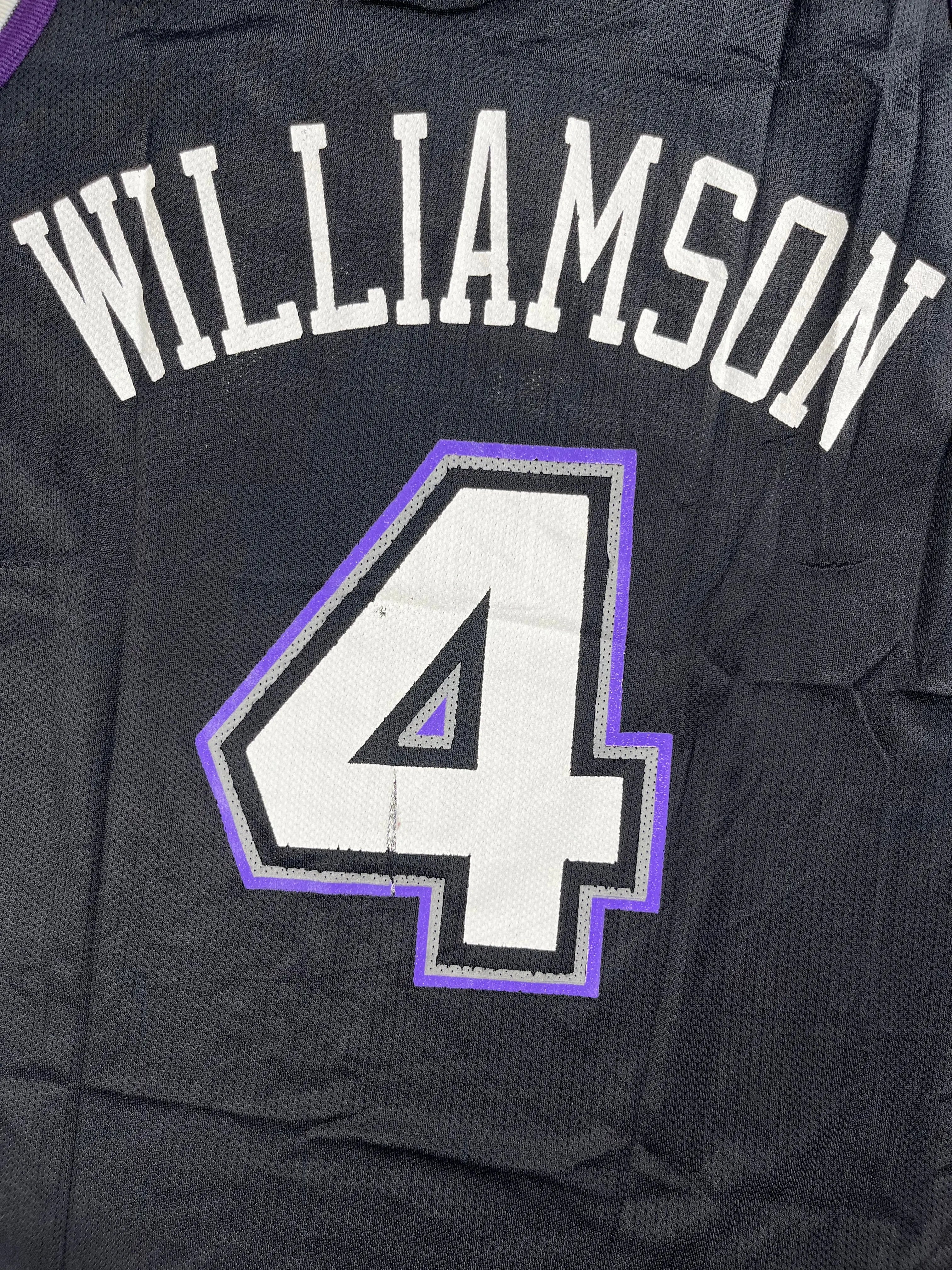Corliss Williamson #4 - Sacramento Kings Away 1996-2000 - Champion (S/M) - Maillot NBA