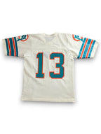 Dan Marino #13 - Miami Dolphins Home 1983-1986 - MacGregor Sand-Knit (M) - Maillot NFL Andwan Shop