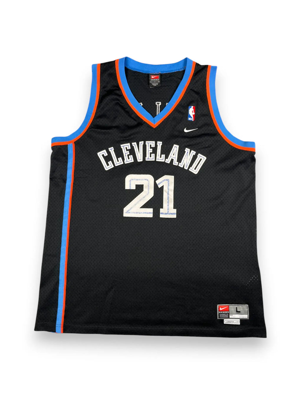 Darius Miles #21 - Cleveland Cavaliers Away 2002-2003 - Nike (L) - Maillot NBA